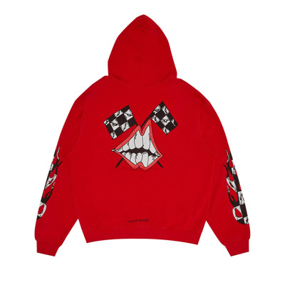 Chrome Hearts Chrome Hearts x Matty Boy Flames Hoodie 'Red' outlook