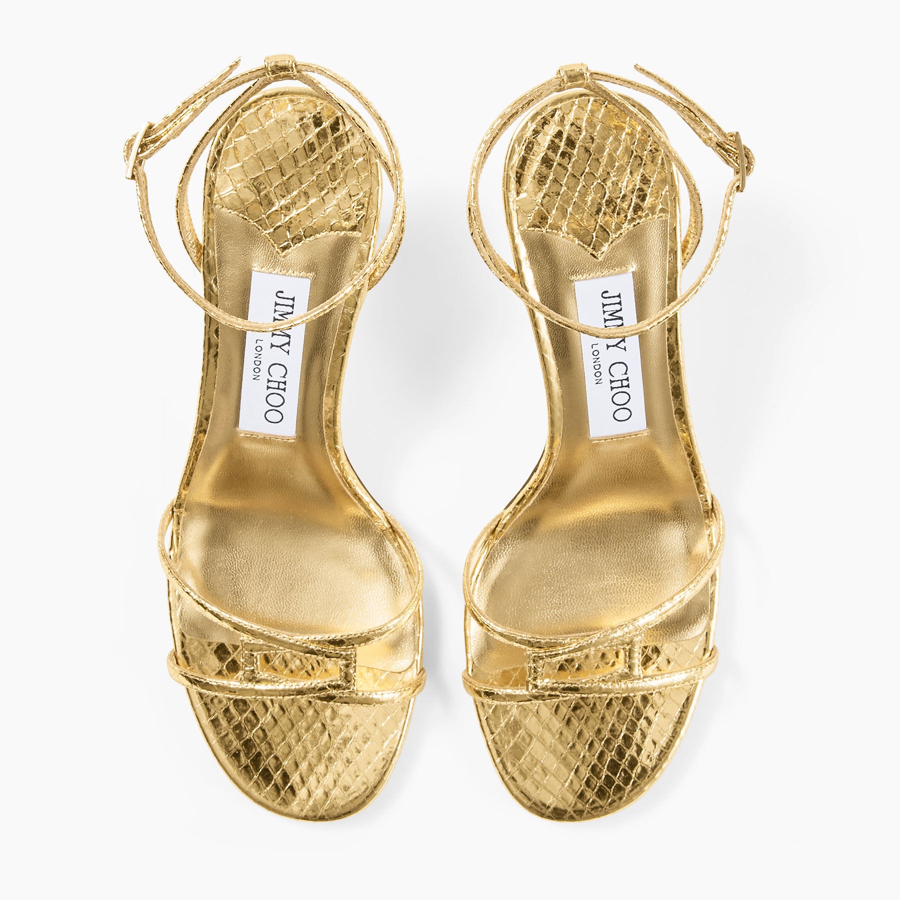 Leo 65
Gold Candy Wrap Leather Sandal - 5