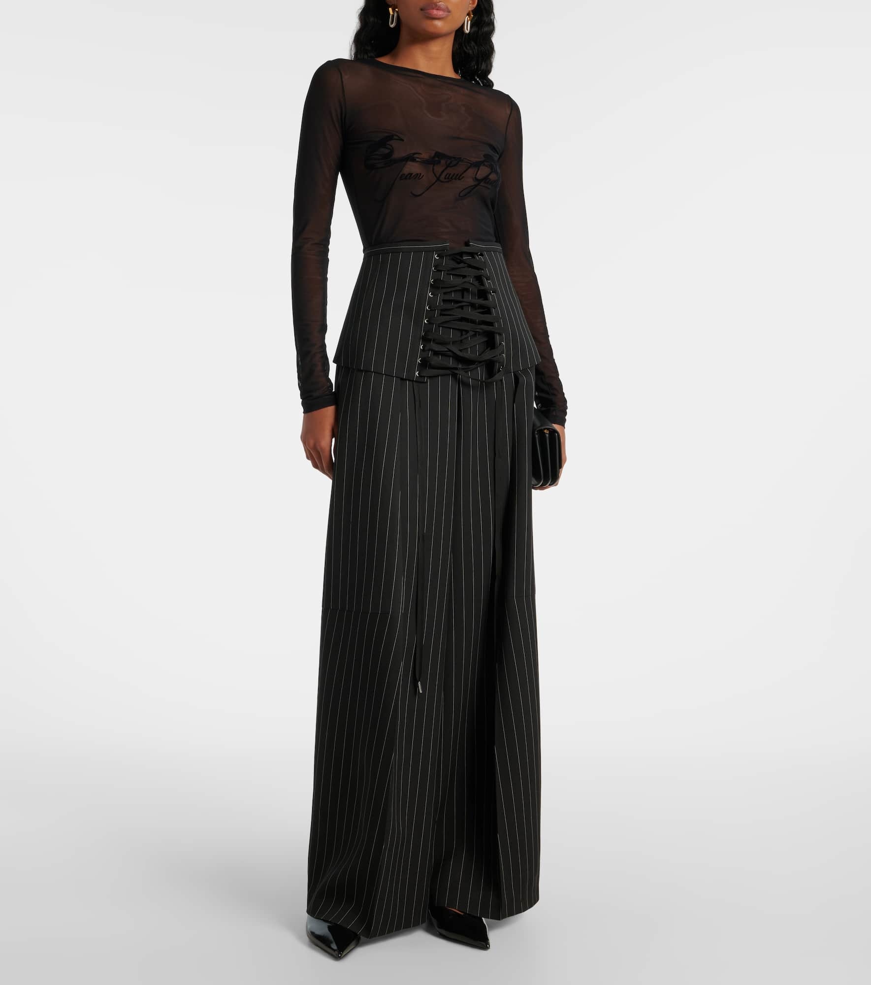 Tattoo Collection mesh top - 2