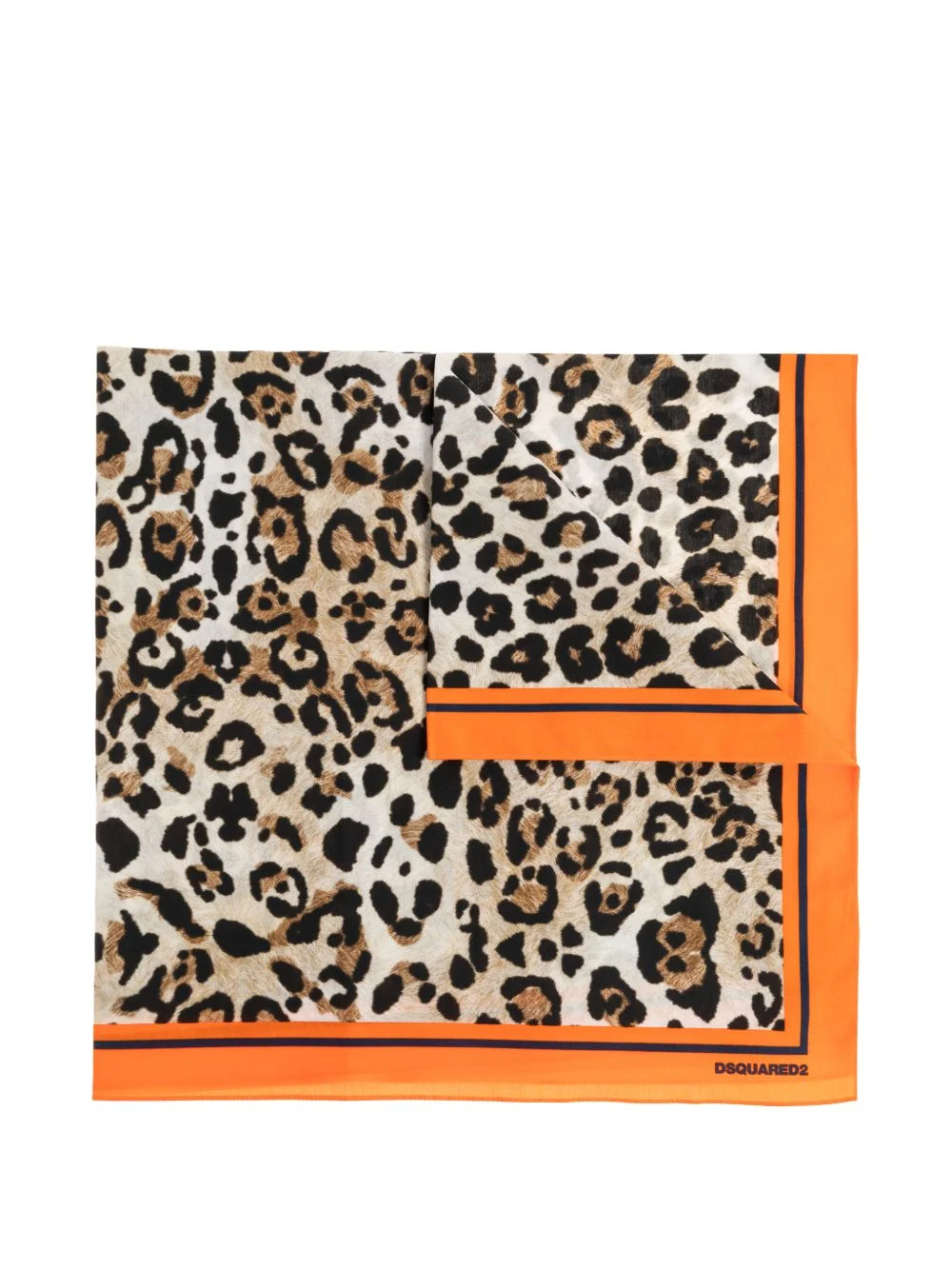 animal-print scarf - 1