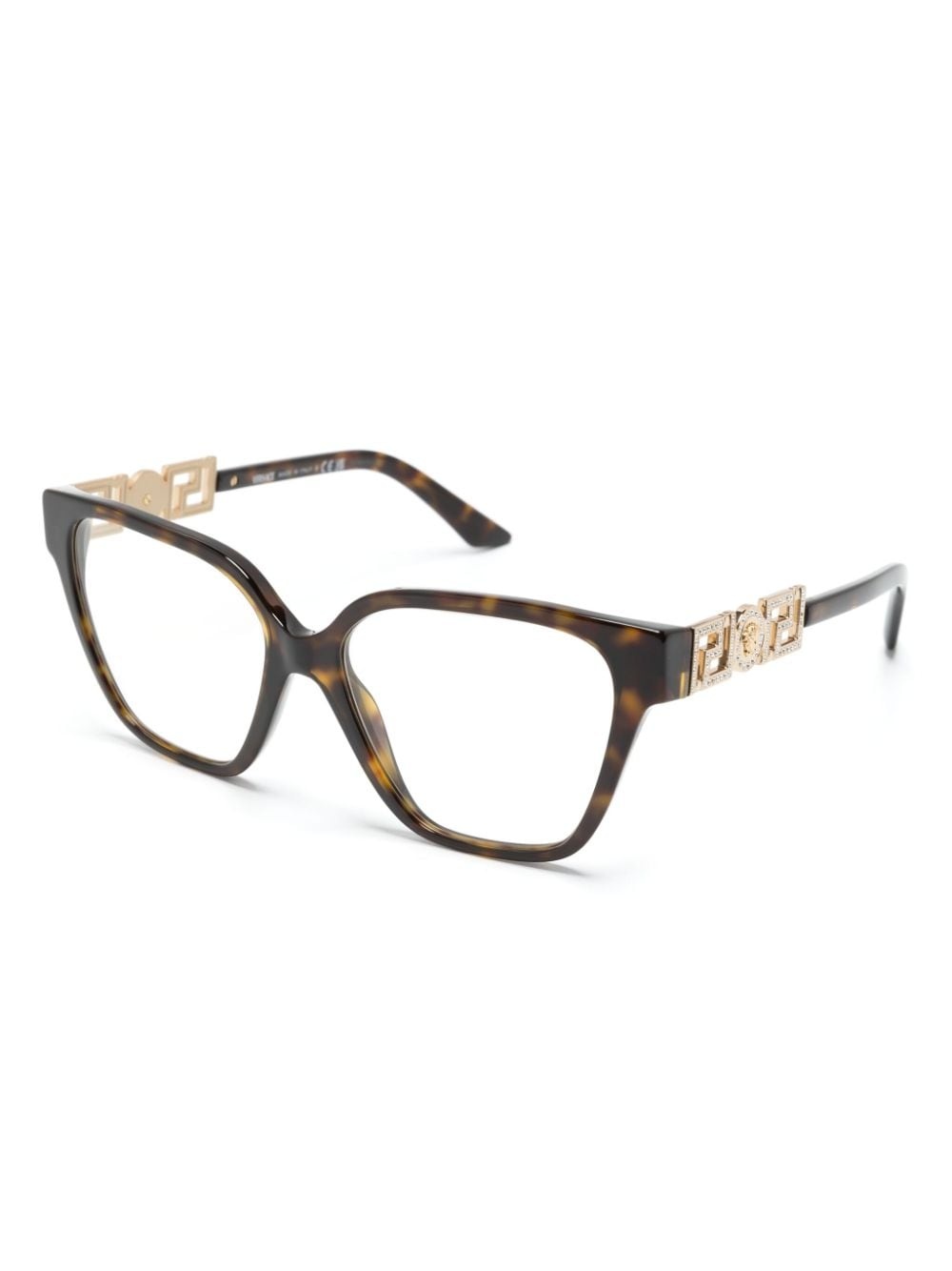 Greca square-frame glasses - 2
