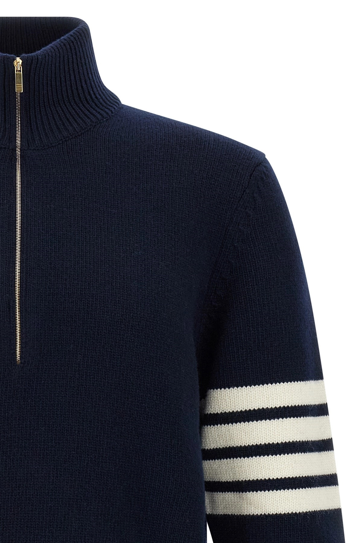 4BAR half zip sweater - 4