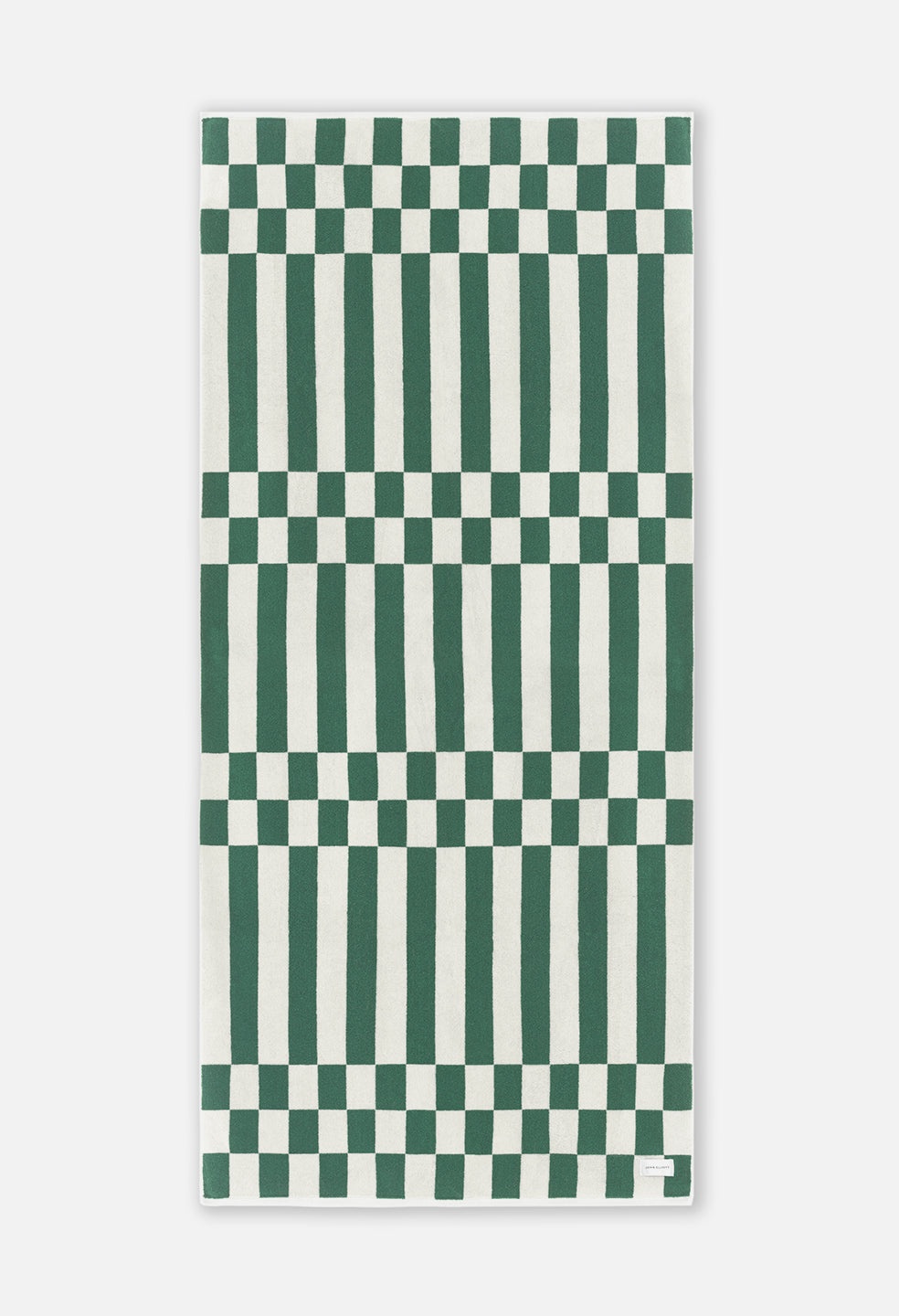 AMALFI JACQUARD BEACH TOWEL - 1