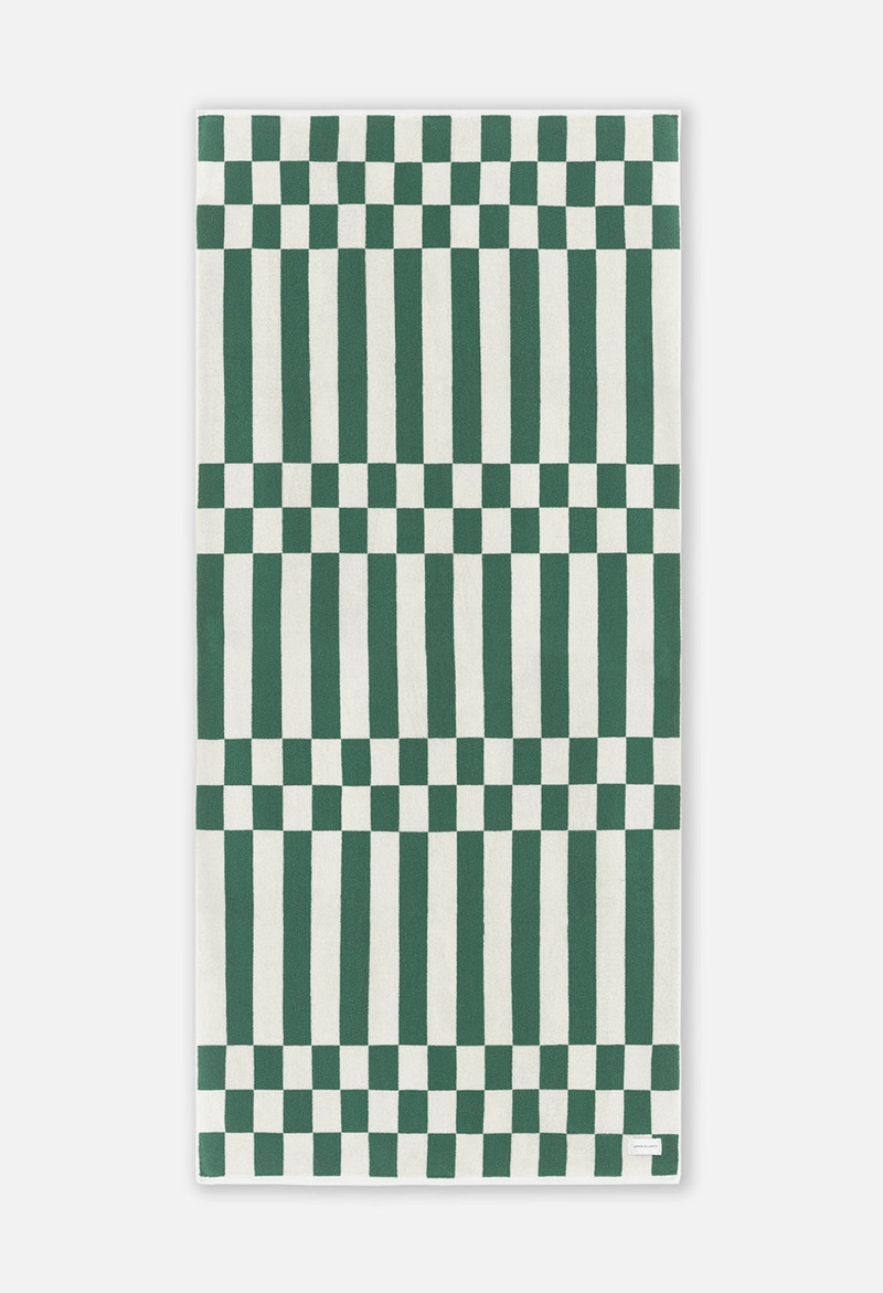 AMALFI JACQUARD BEACH TOWEL 1