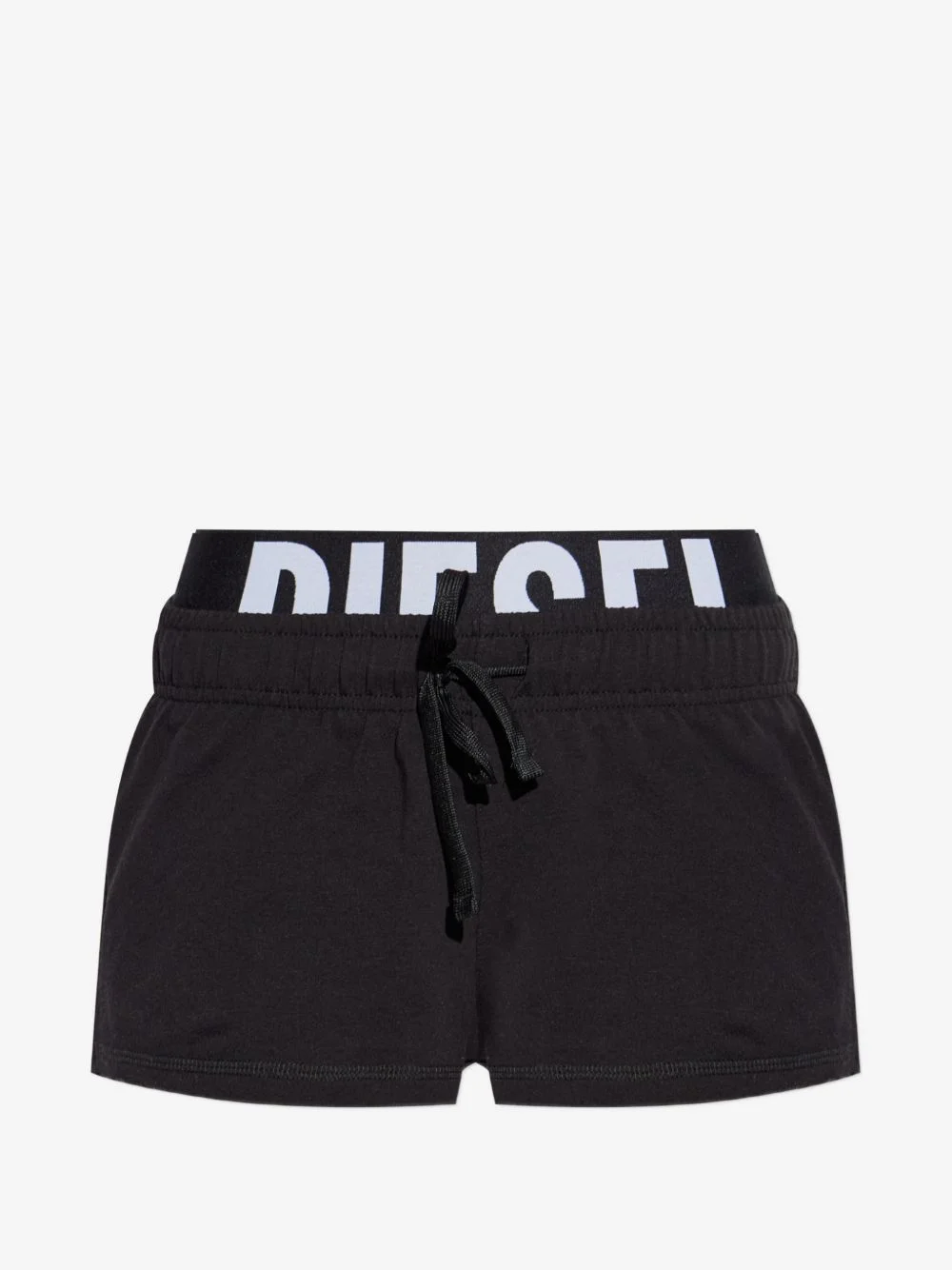 short pants in cotton terry with Diesel logo - 1