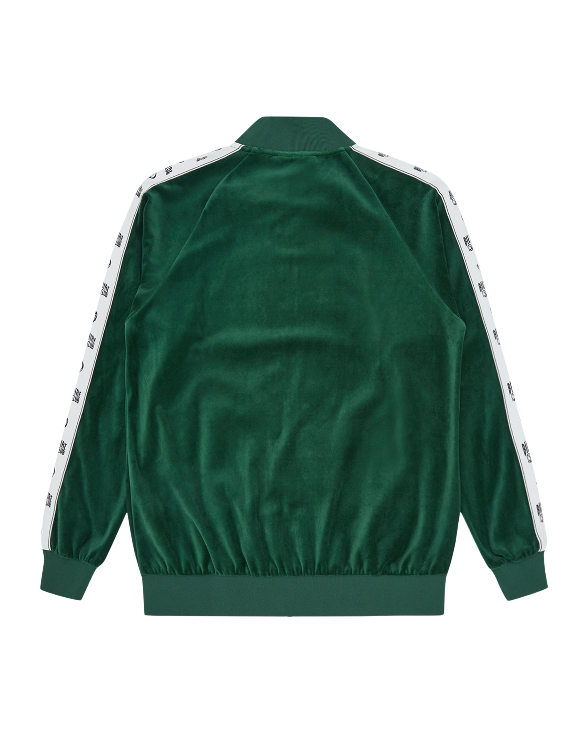 SMALL ARCH LOGO TAPED VELOUR TRACK TOP - 2