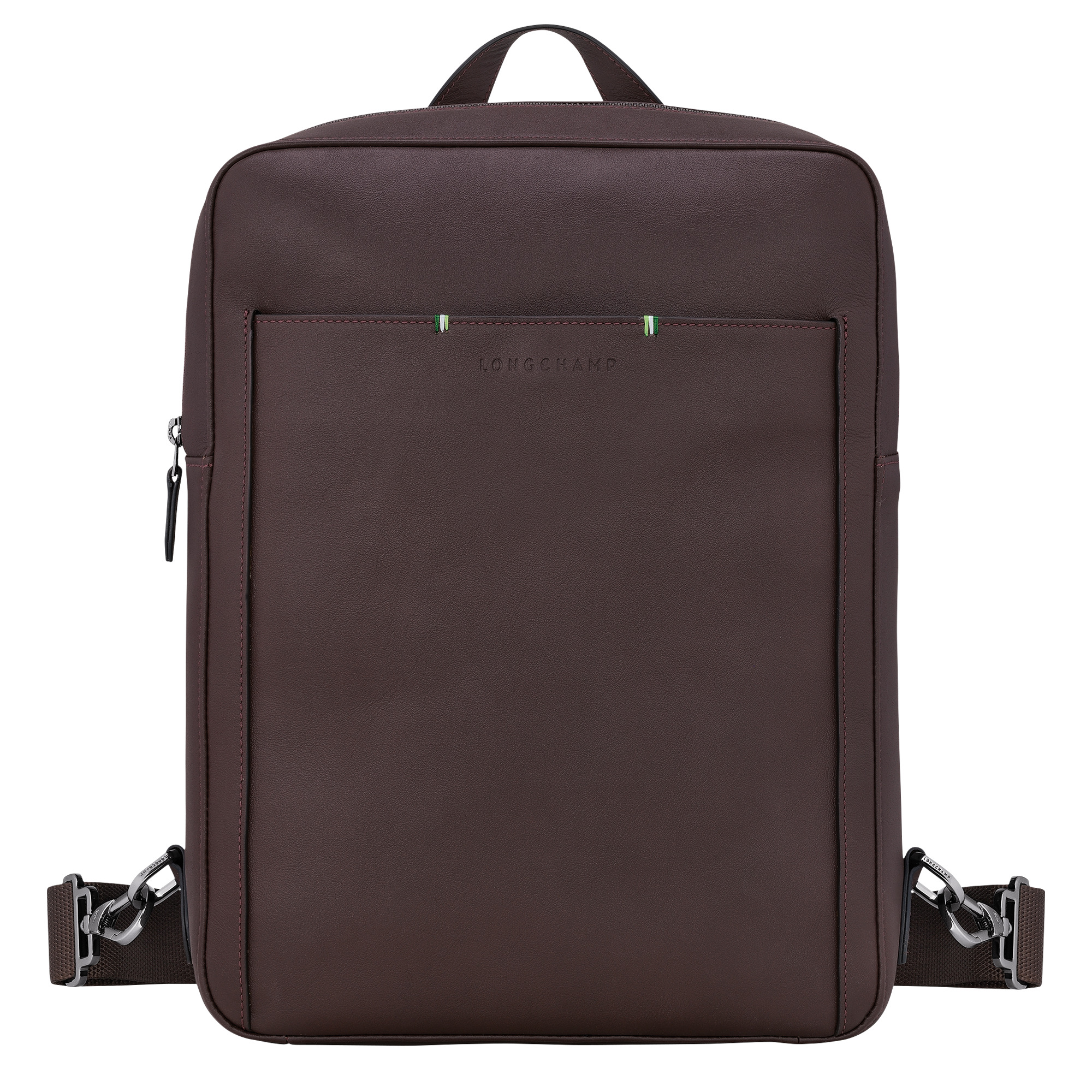 Longchamp sur Seine Backpack Mocha - Leather - 1