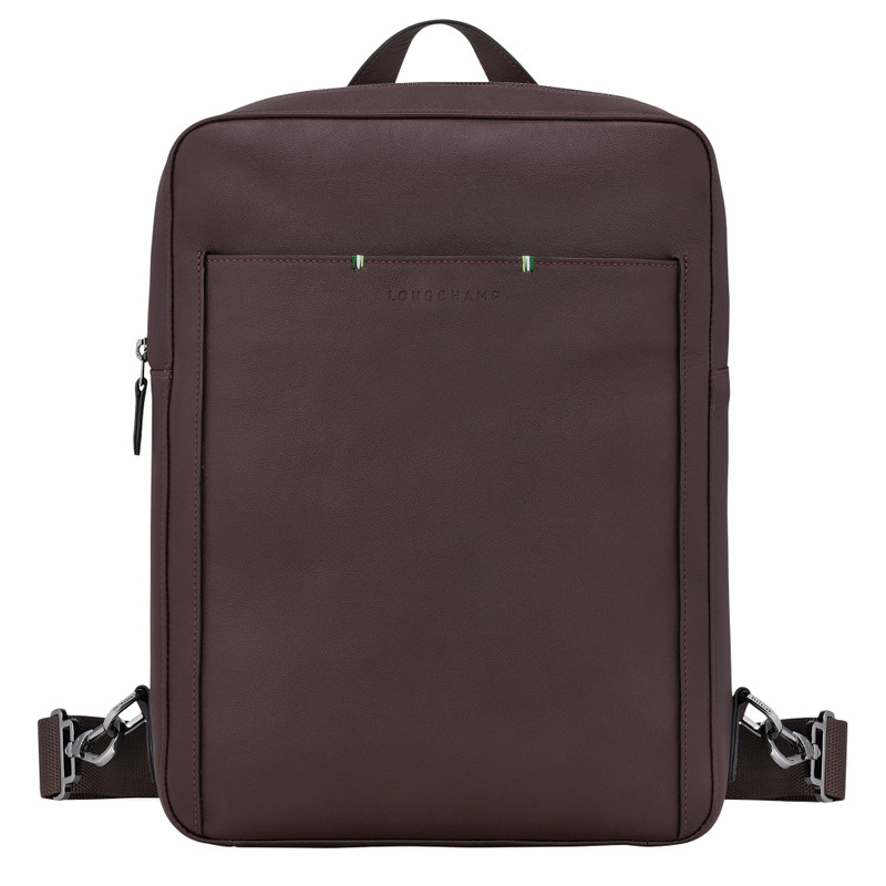 Longchamp sur Seine Backpack Mocha - Leather 1