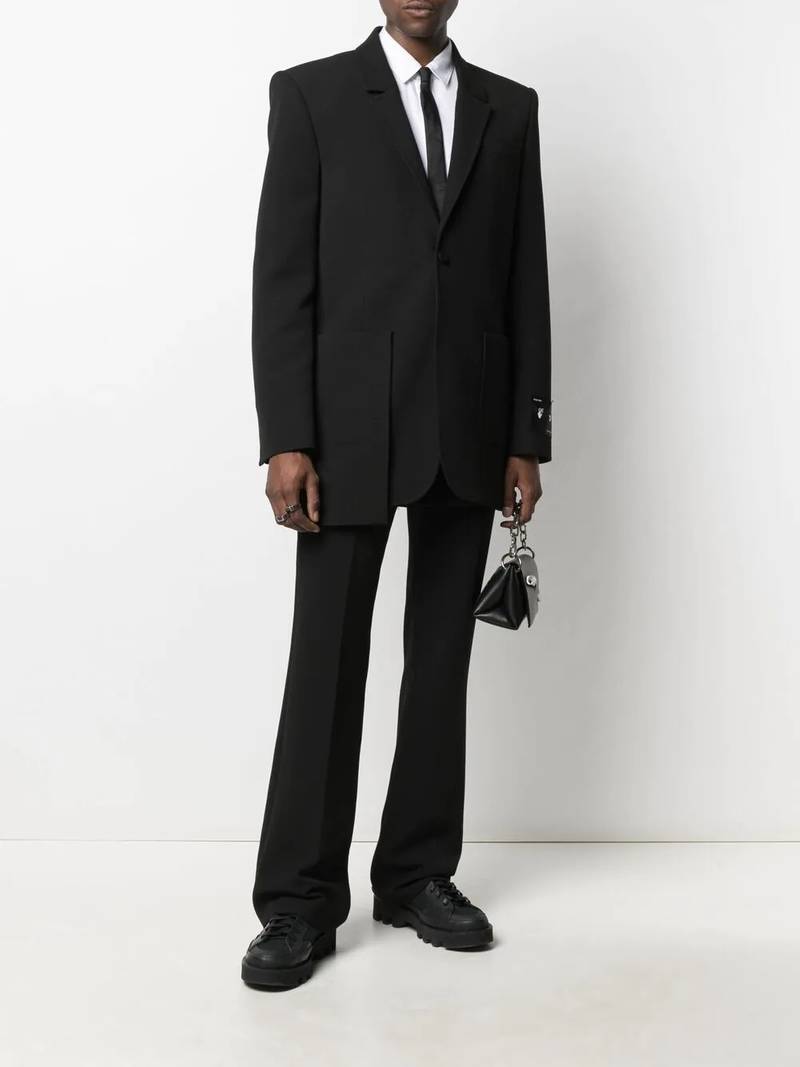 Off-White pocket-detail blazer outlook
