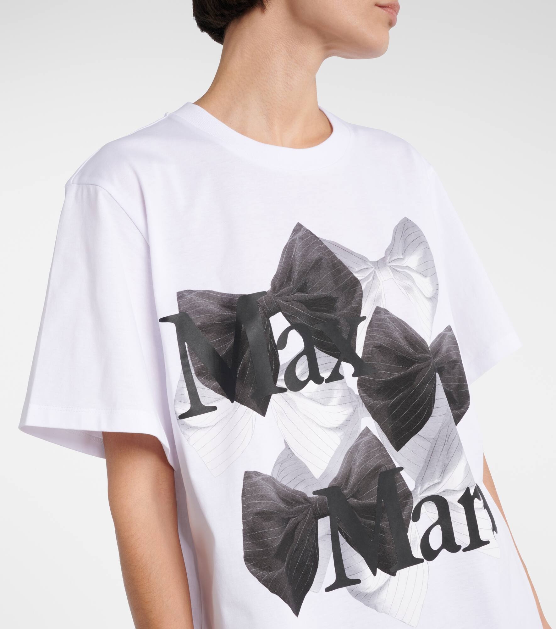 Sequoia logo printed cotton jersey T-shirt - 4