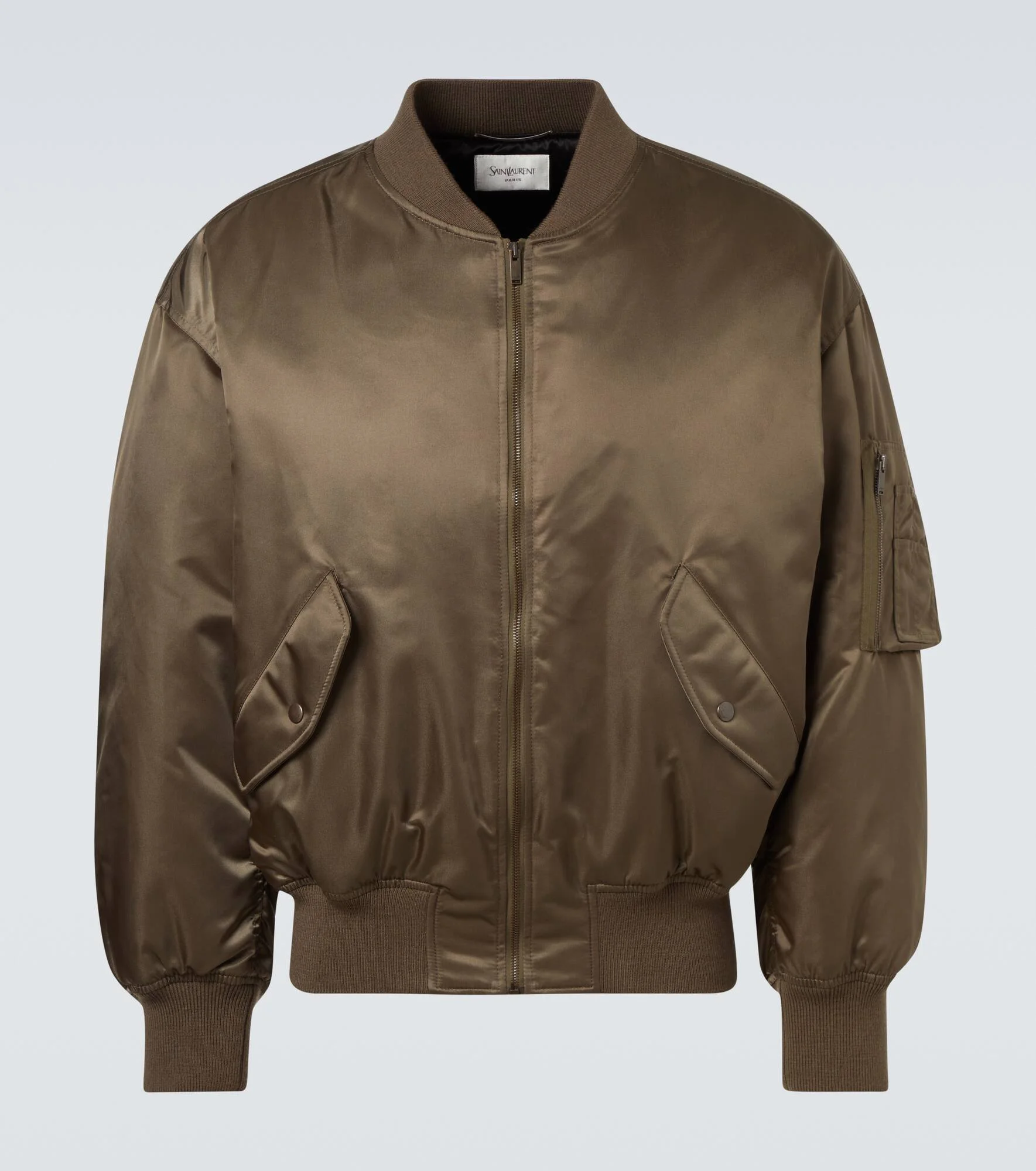 Twill bomber jacket - 1