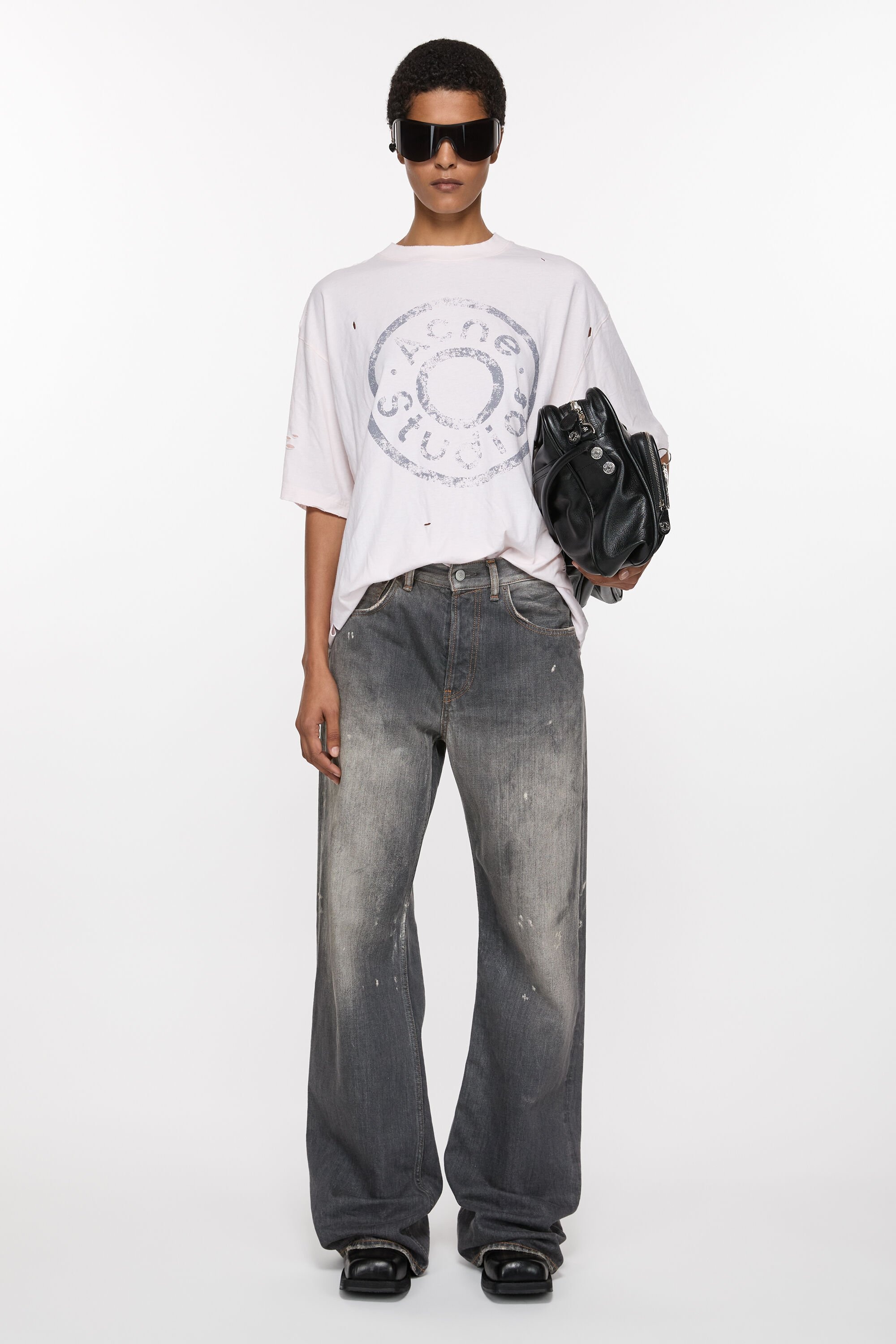 Loose fit jeans - 2021F - Black - 2