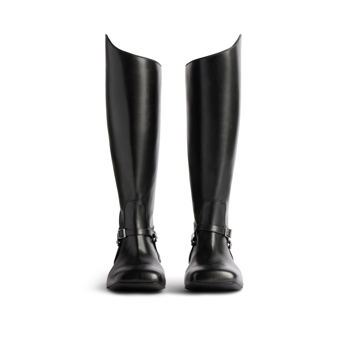 Men's Excavator Riding Boot in Black/silver - 3