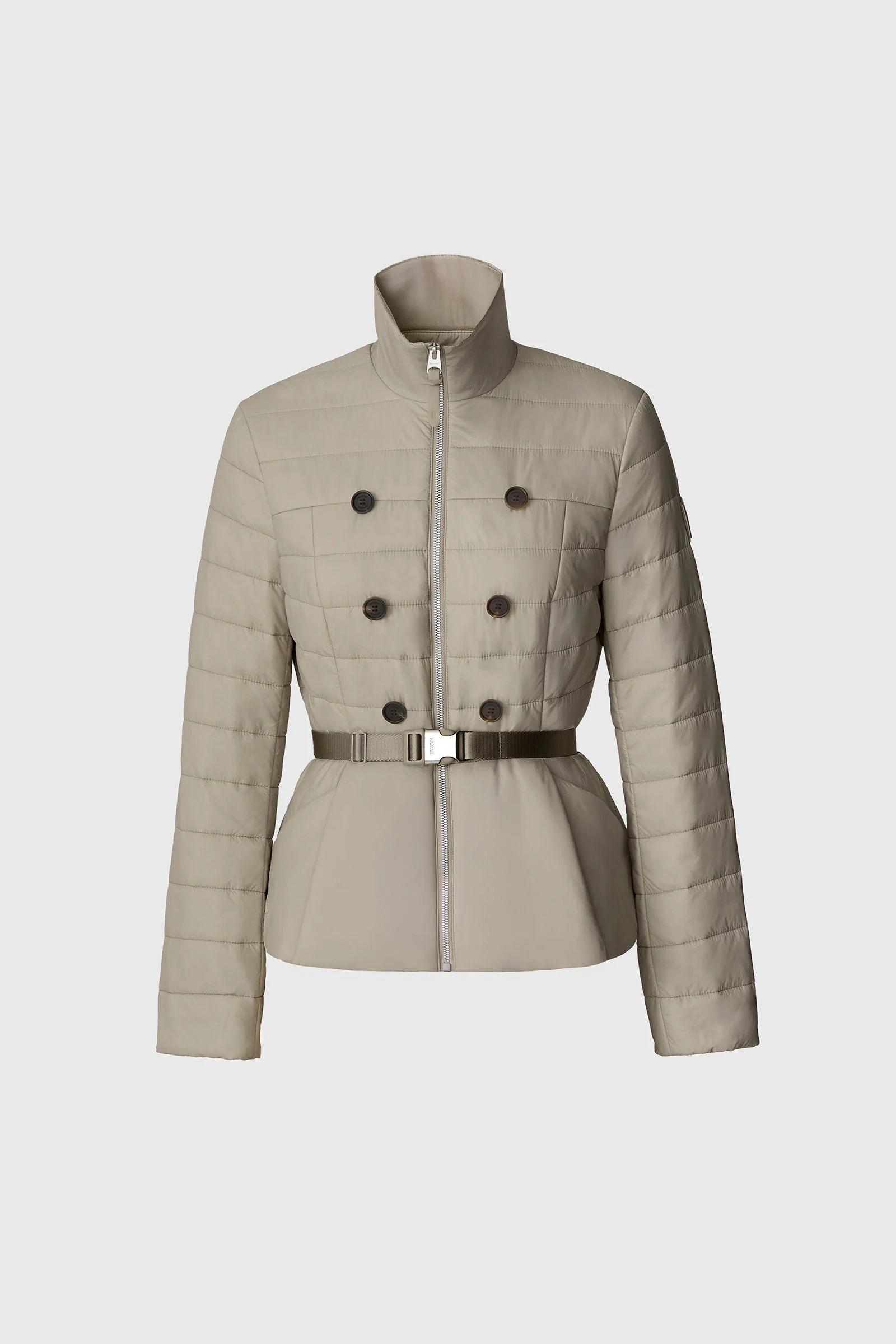 SERAFINA Quilted Belted Jacket - 1
