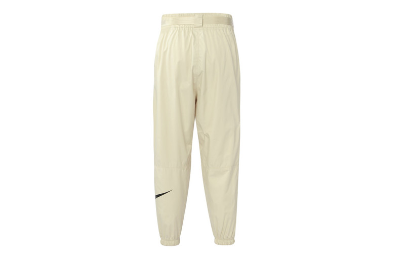 Nike (WMNS) Nike Sportswear Swoosh Woven Bundle Feet Sports Long Pants Gray CJ3777-238 outlook