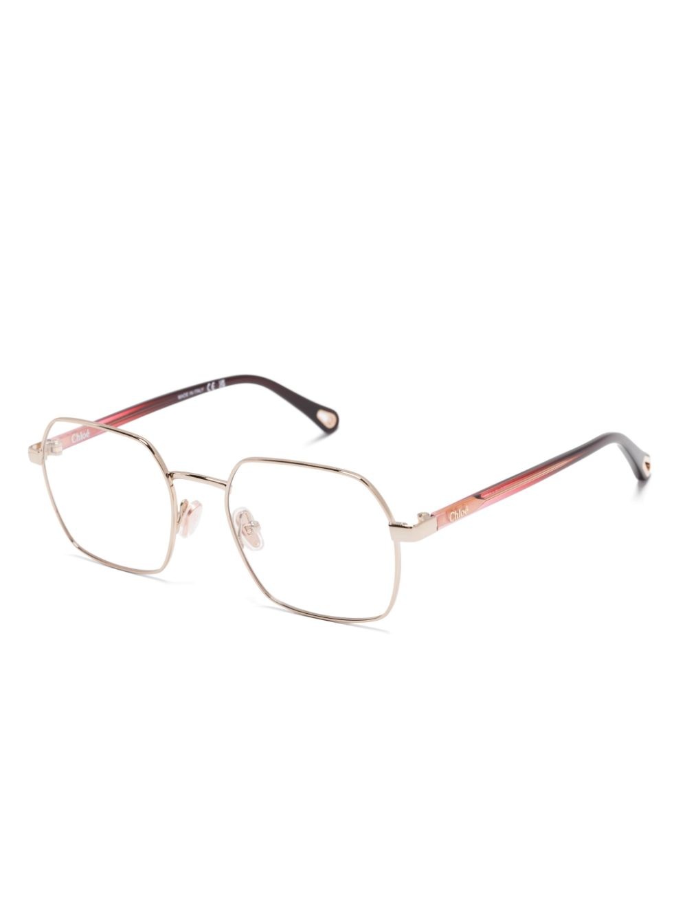 square-frame glasses - 2