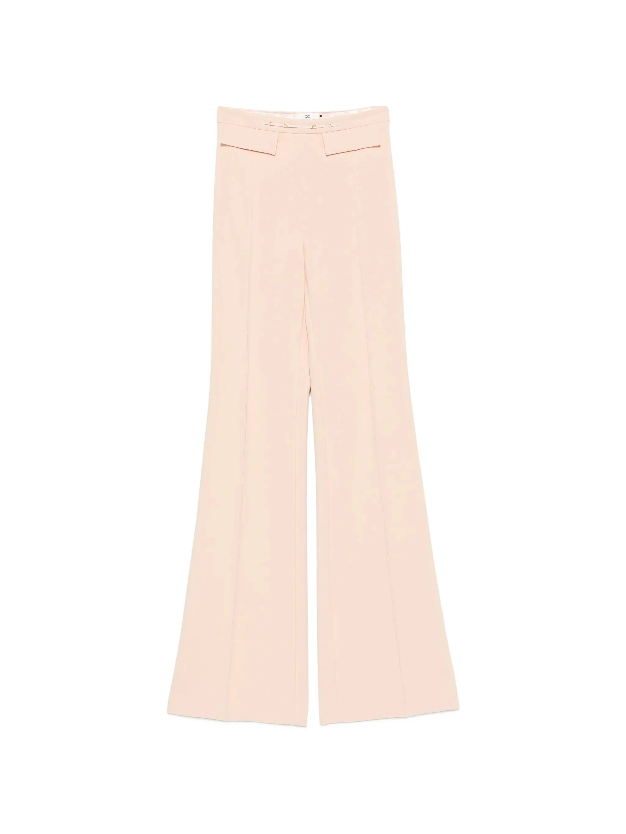 Elisabetta Franchi Logo-plaque Flared Trousers - 1