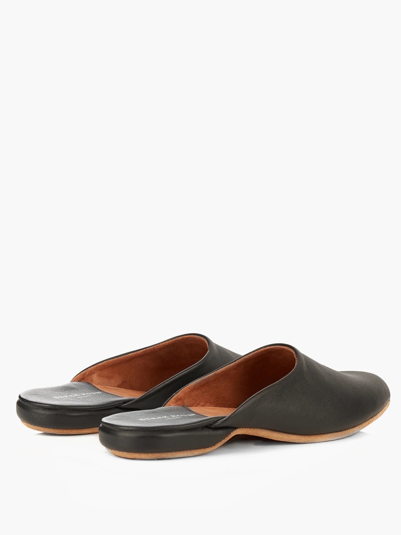 Morgan leather slipper shoes - 4