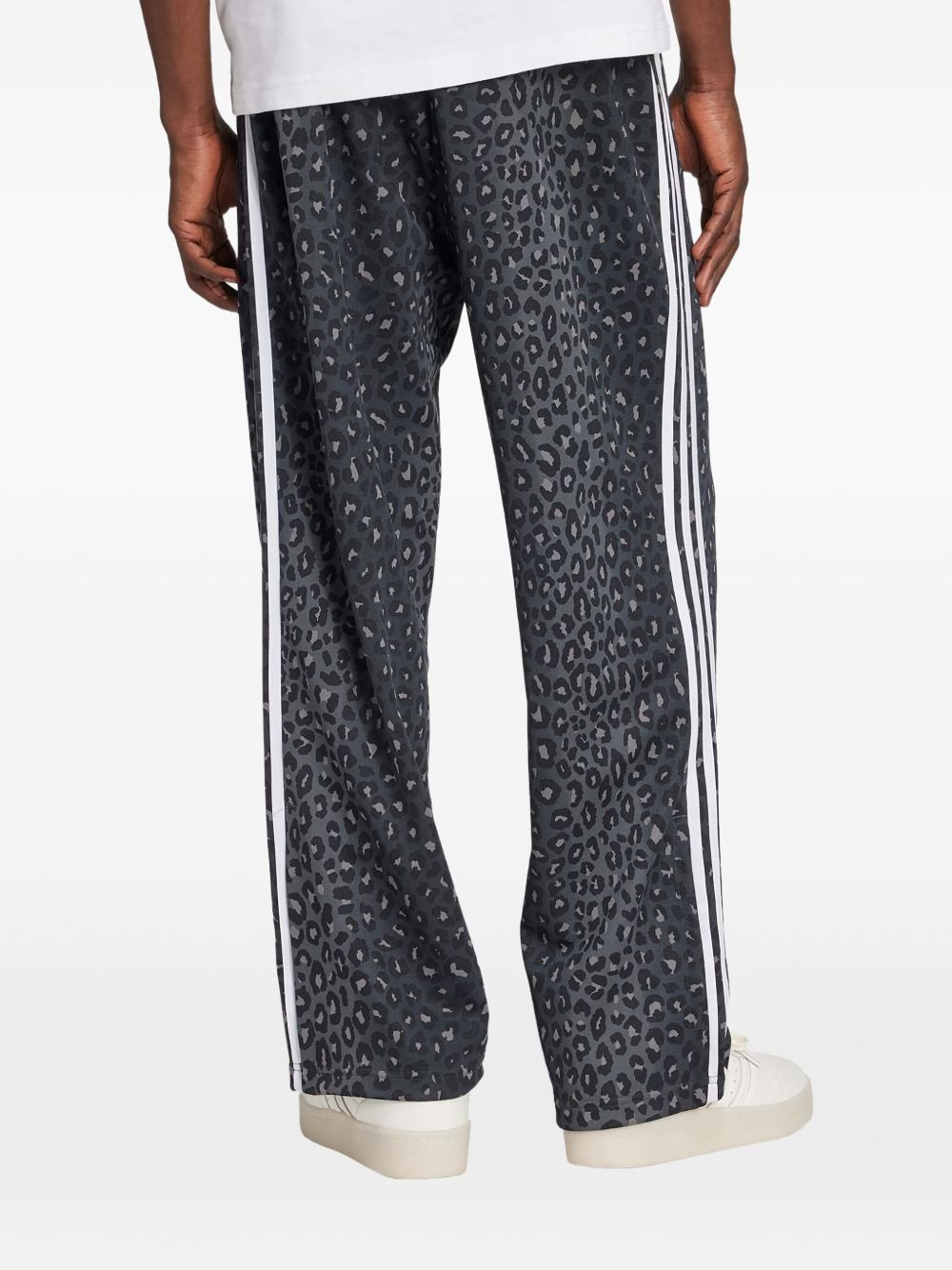 Firebird leopard-print stripe trousers - 3