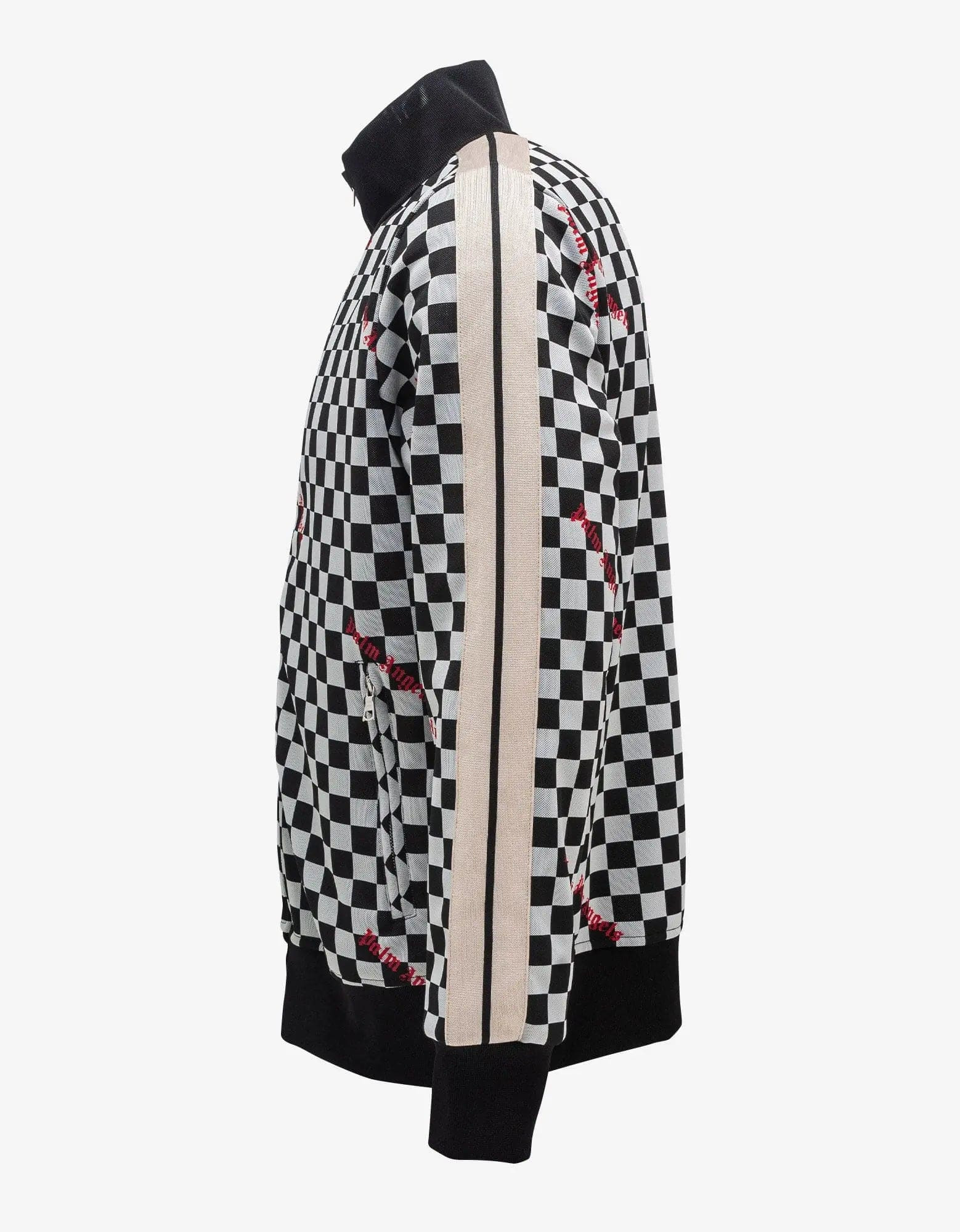 Palm Angels Jacquard Damier Track Jacket - 6