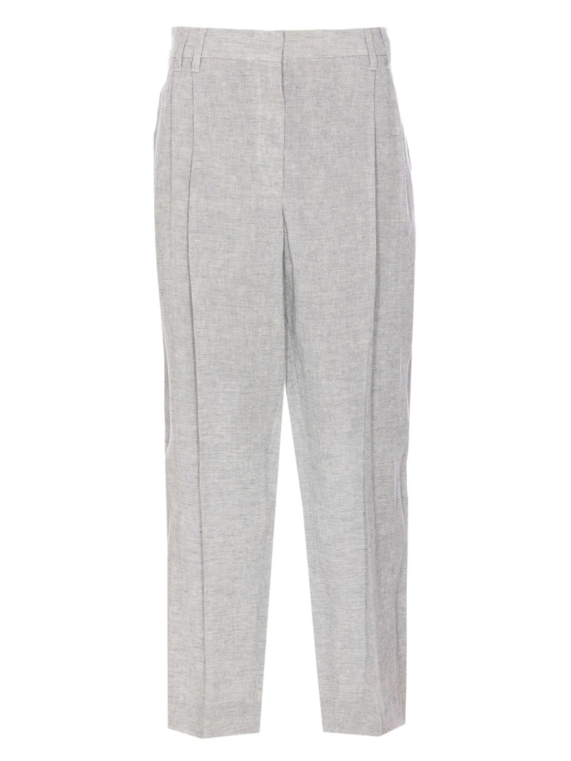 Pressed-crease Trousers 1