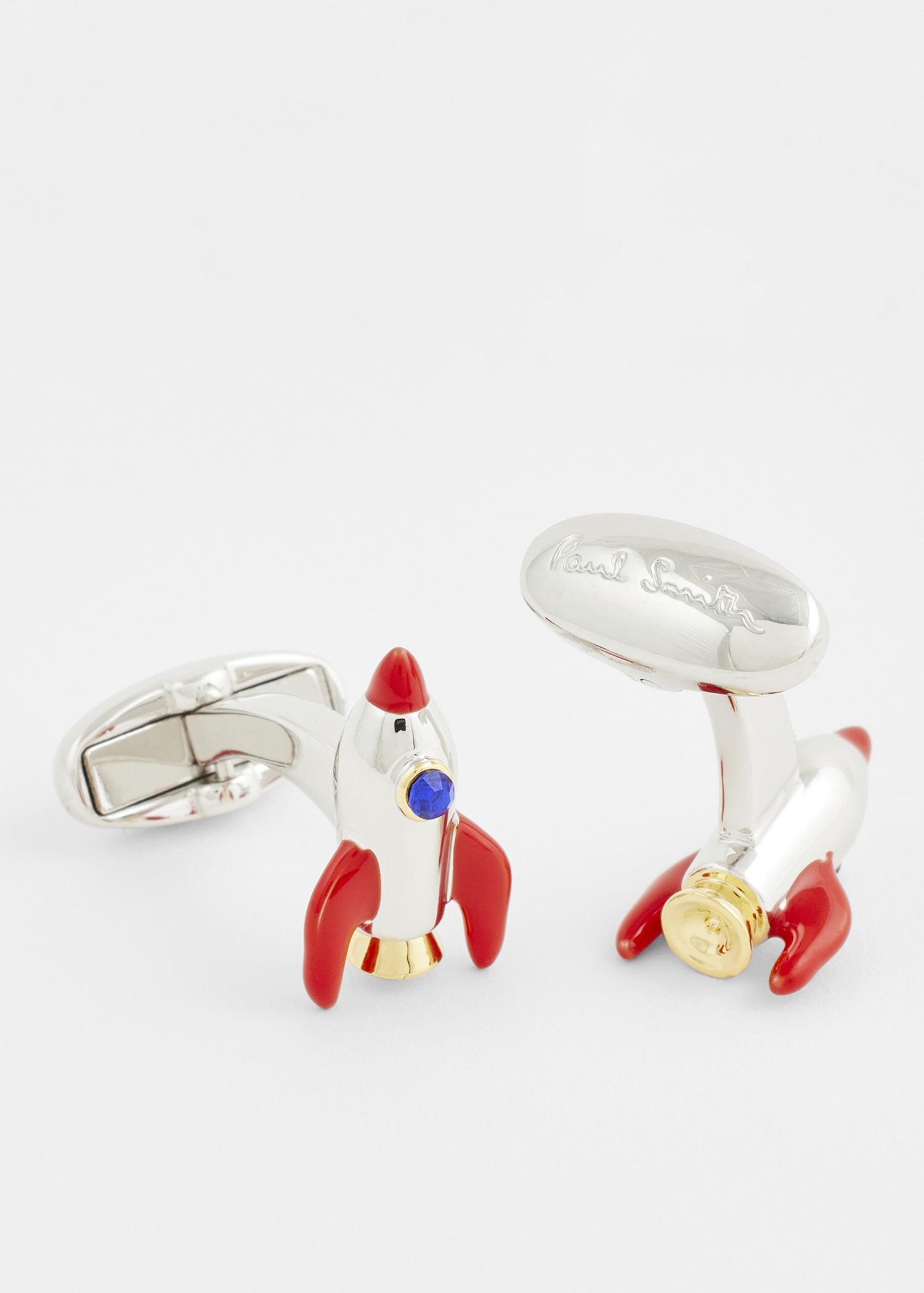 'Space Rocket' Cufflinks - 2