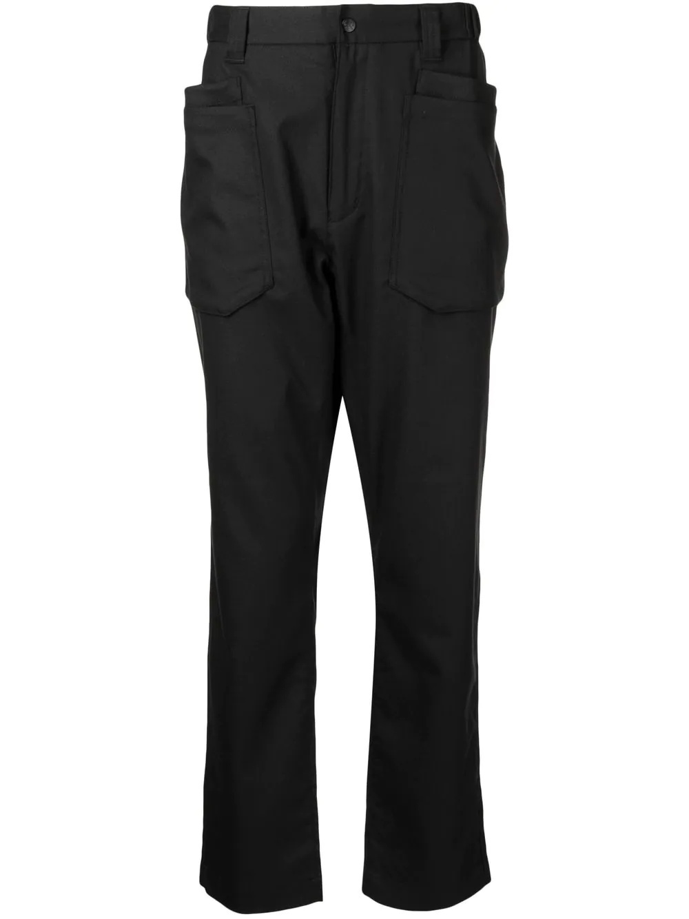 tapered multi-pocket trousers - 1