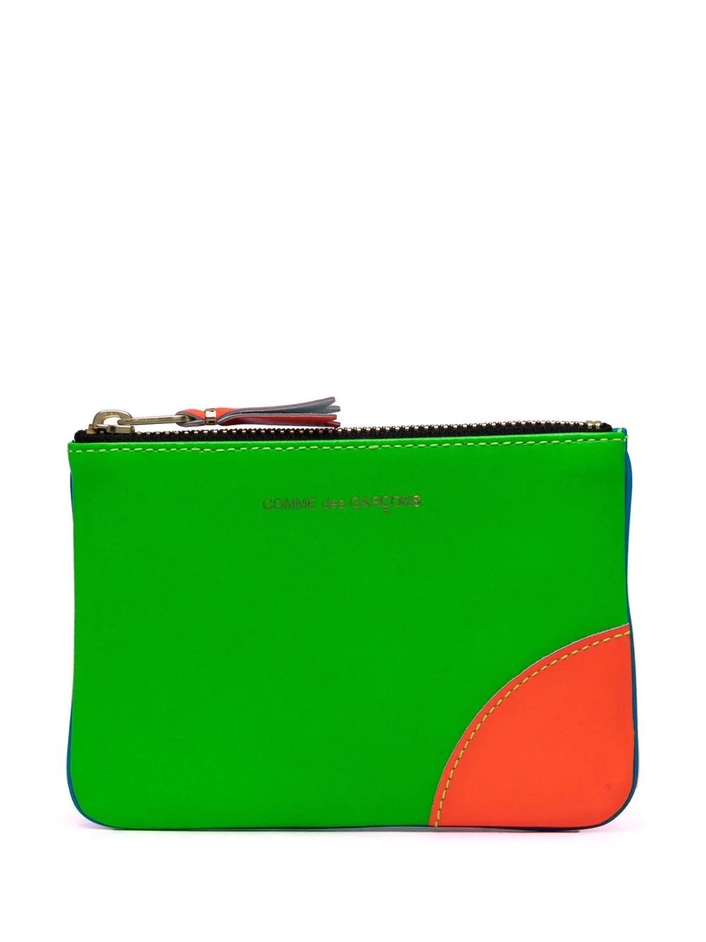 Super Fluo leather pouch - 1