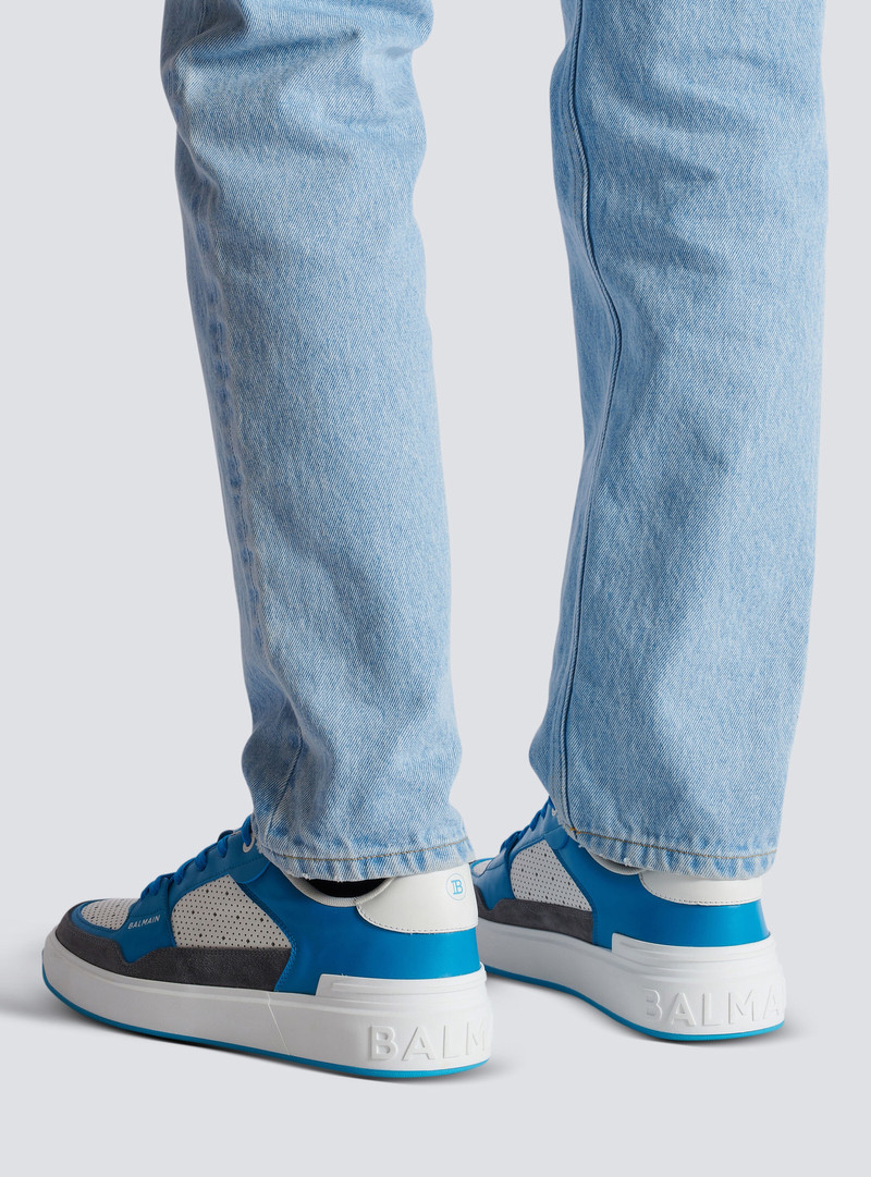 B-Court Flip trainers in calfskin and suede 8