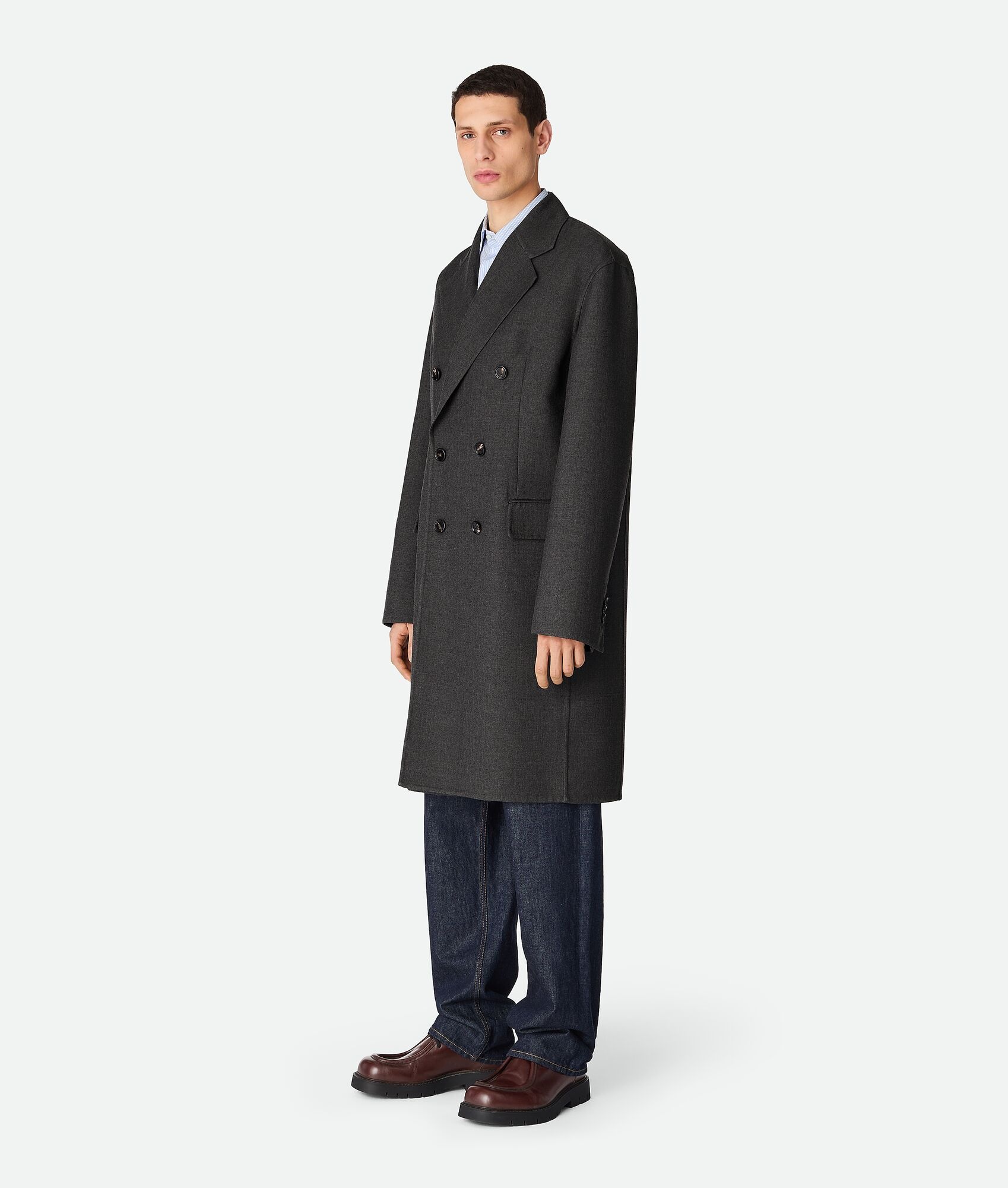 Double Wool Coat - 2