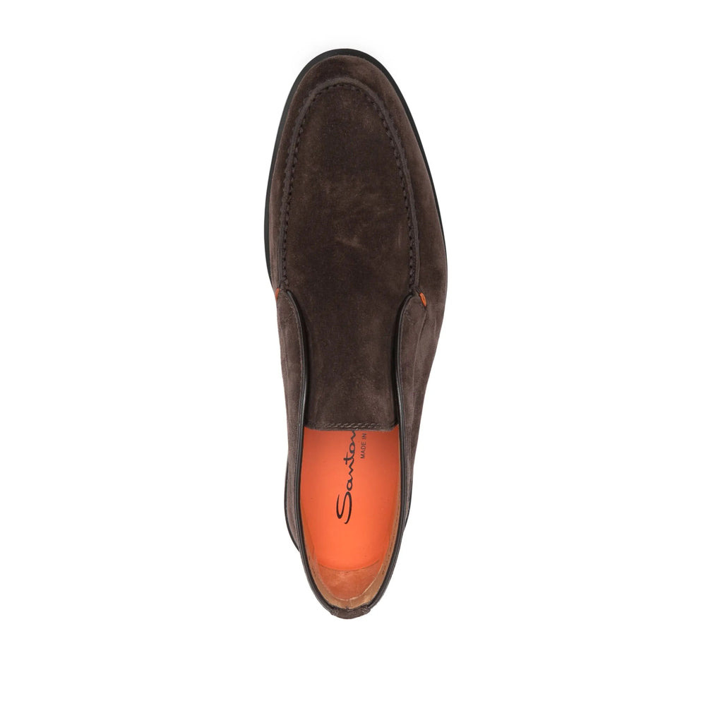 Santoni Brown Loafers Men - 3