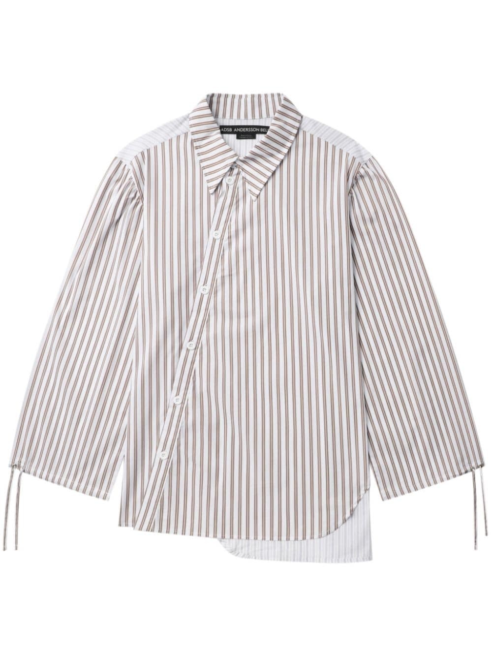 ●ANDERSSON BELL●UNISEX ANDERSSON BELL LOGO STRIPE T-SHIRT Andersson Bell - Unisex Andersson Bell Logo Stripe T-shirt