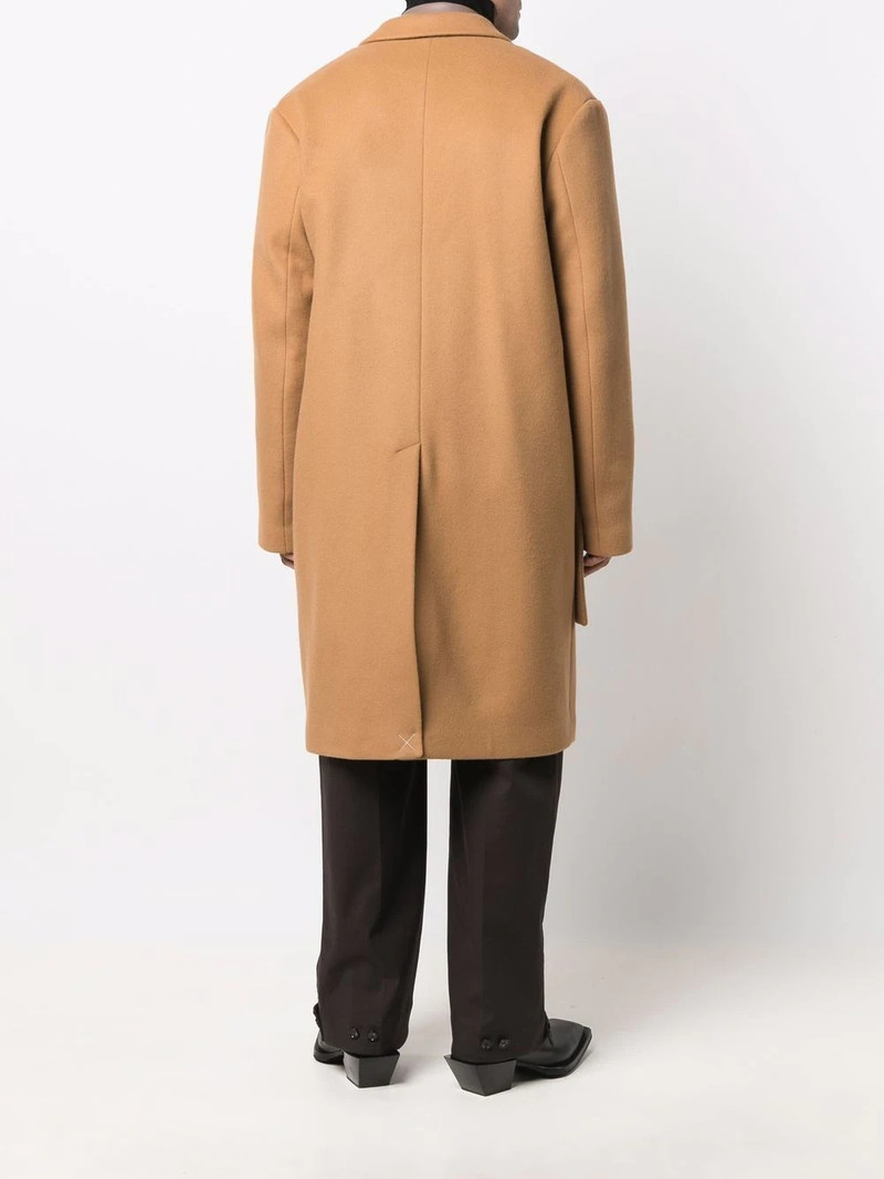 belted virgin wool-blend coat 4