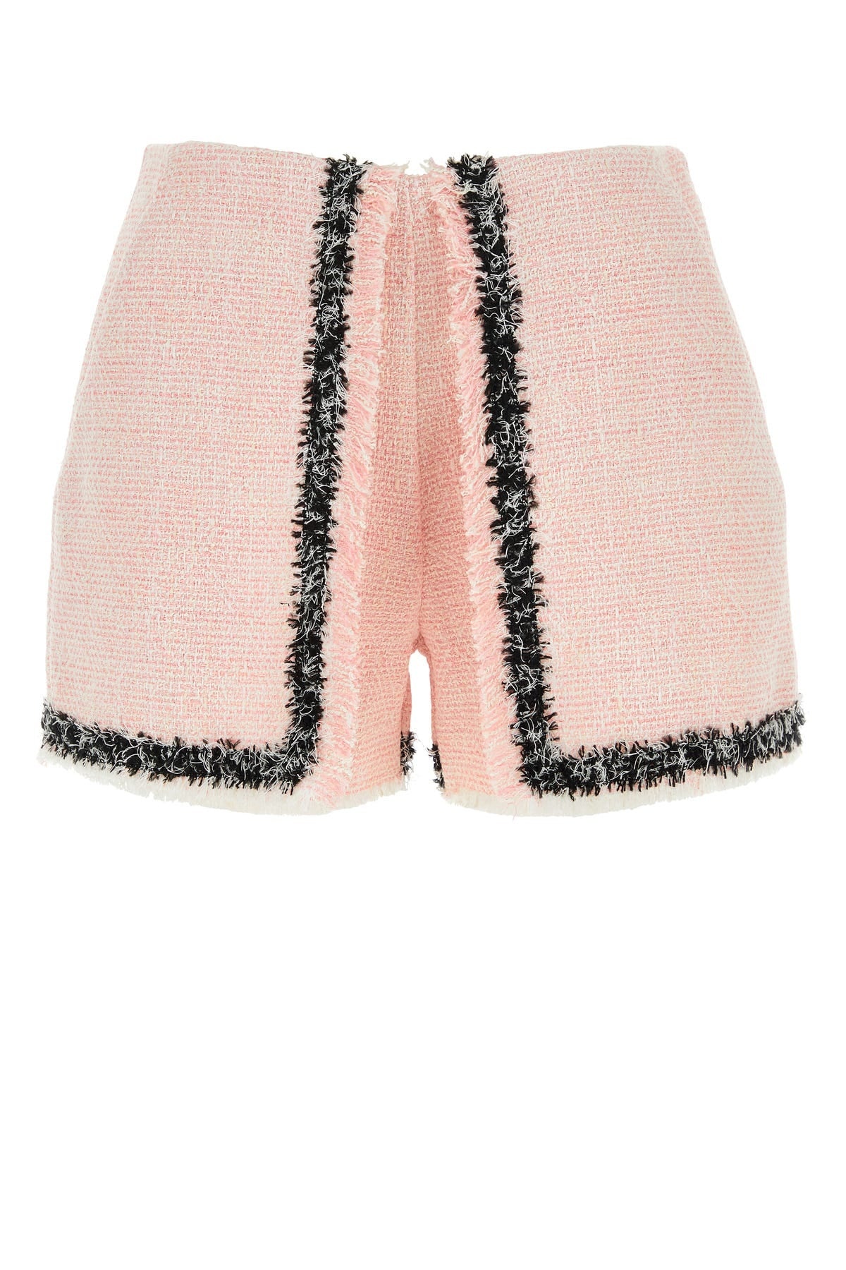 ショートパンツ MSGM SS23 Pink bouclAC shorts (3442MDB04237302 12) MSGM Pink Bouclã© Shorts | italist