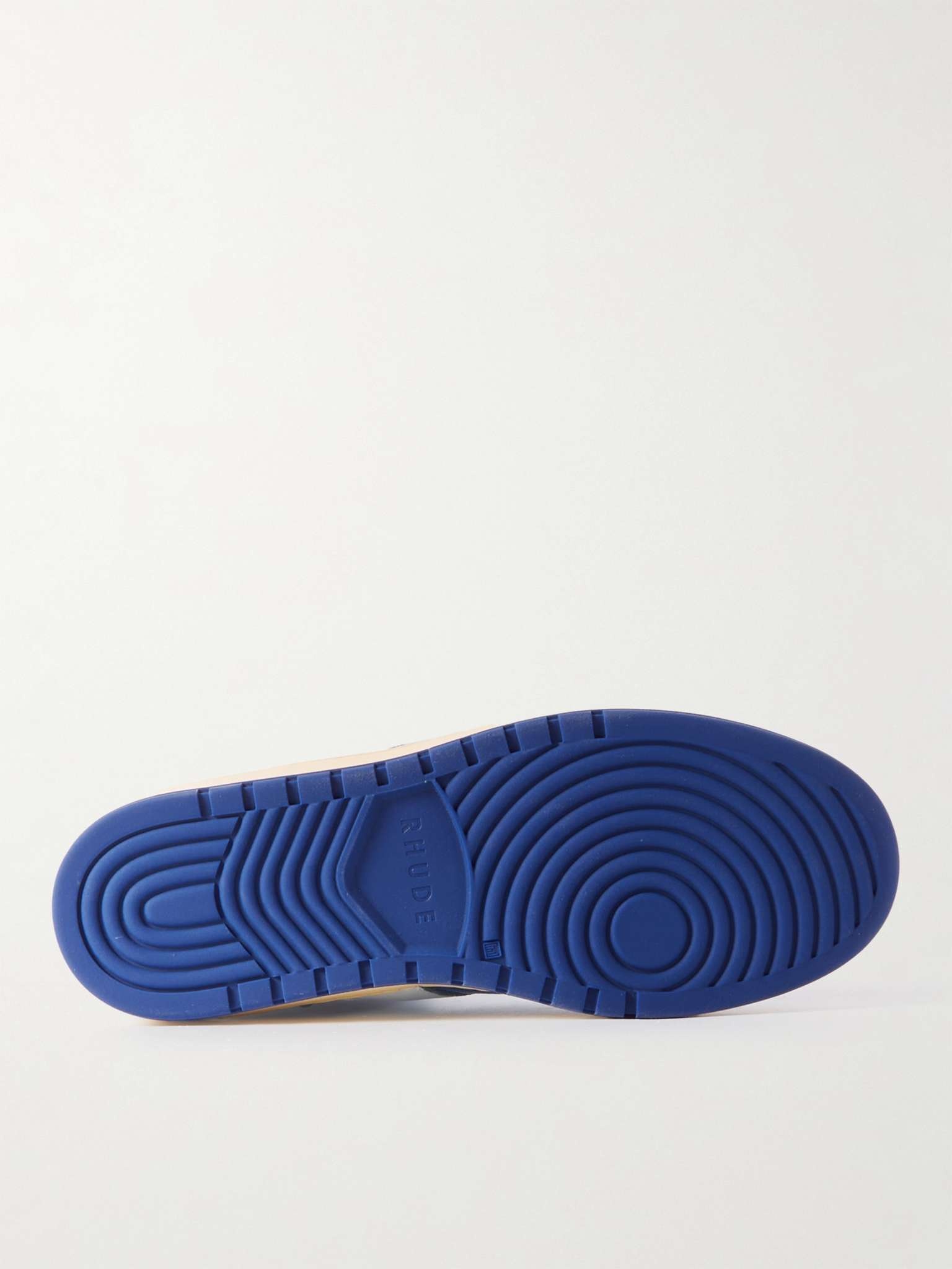 Rhecess Logo-Appliquéd Leather High-Top Sneakers - 3