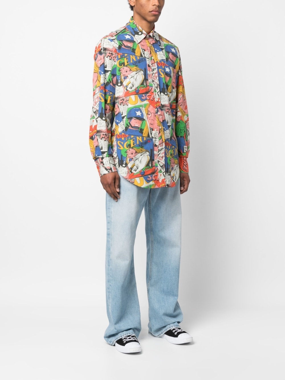 PRINTED SHORT-SLEEVED SHIRT - 3