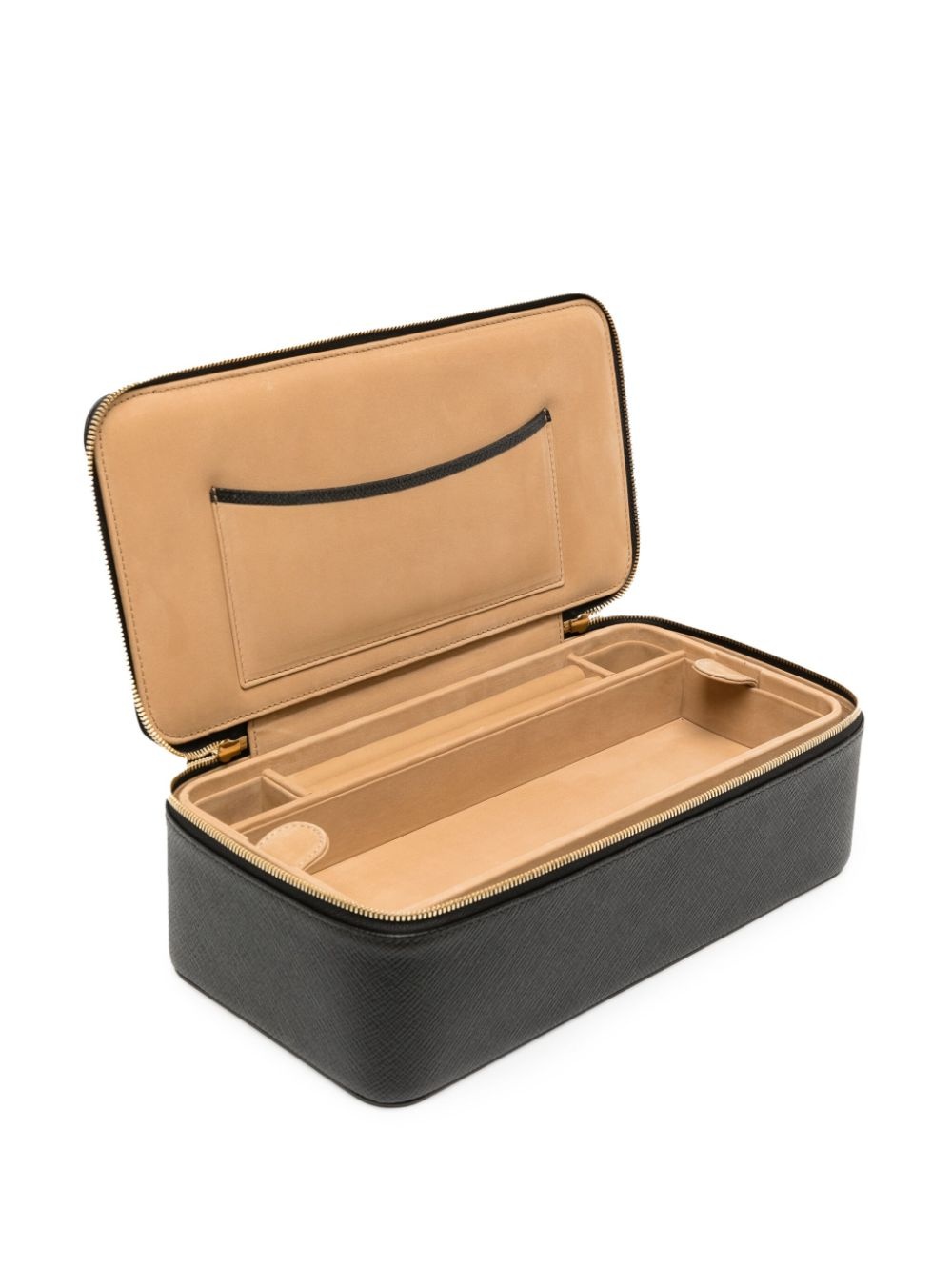 Panama leather jewellery travel case - 3