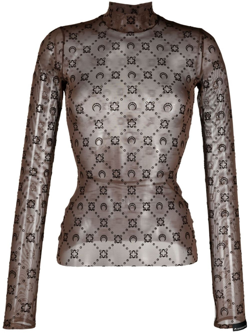 Regenerated Moonogram mesh top 1