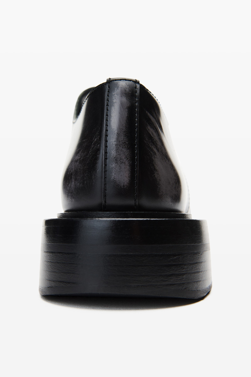 Black & Grey Leather Dixon Derby 4