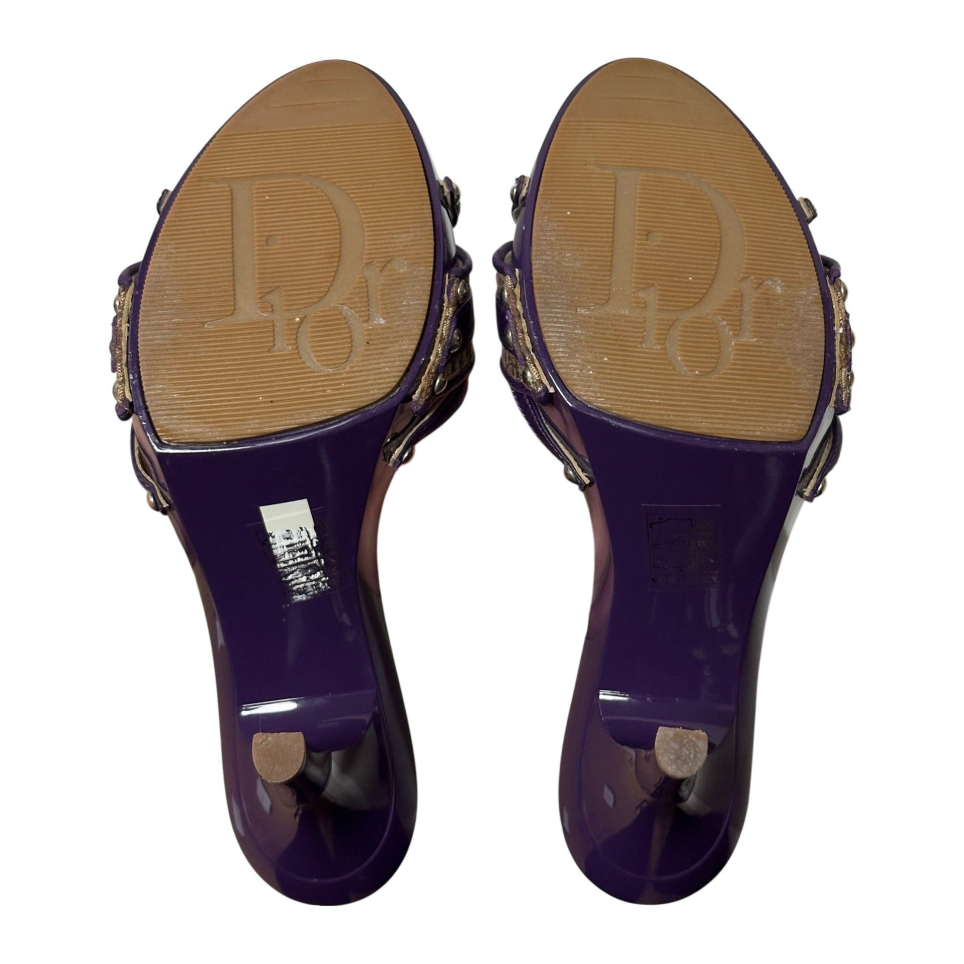 CHRISTIAN DIOR Spring Summer 2005 Diorissimo Street Chic Trotter Sandals - 3
