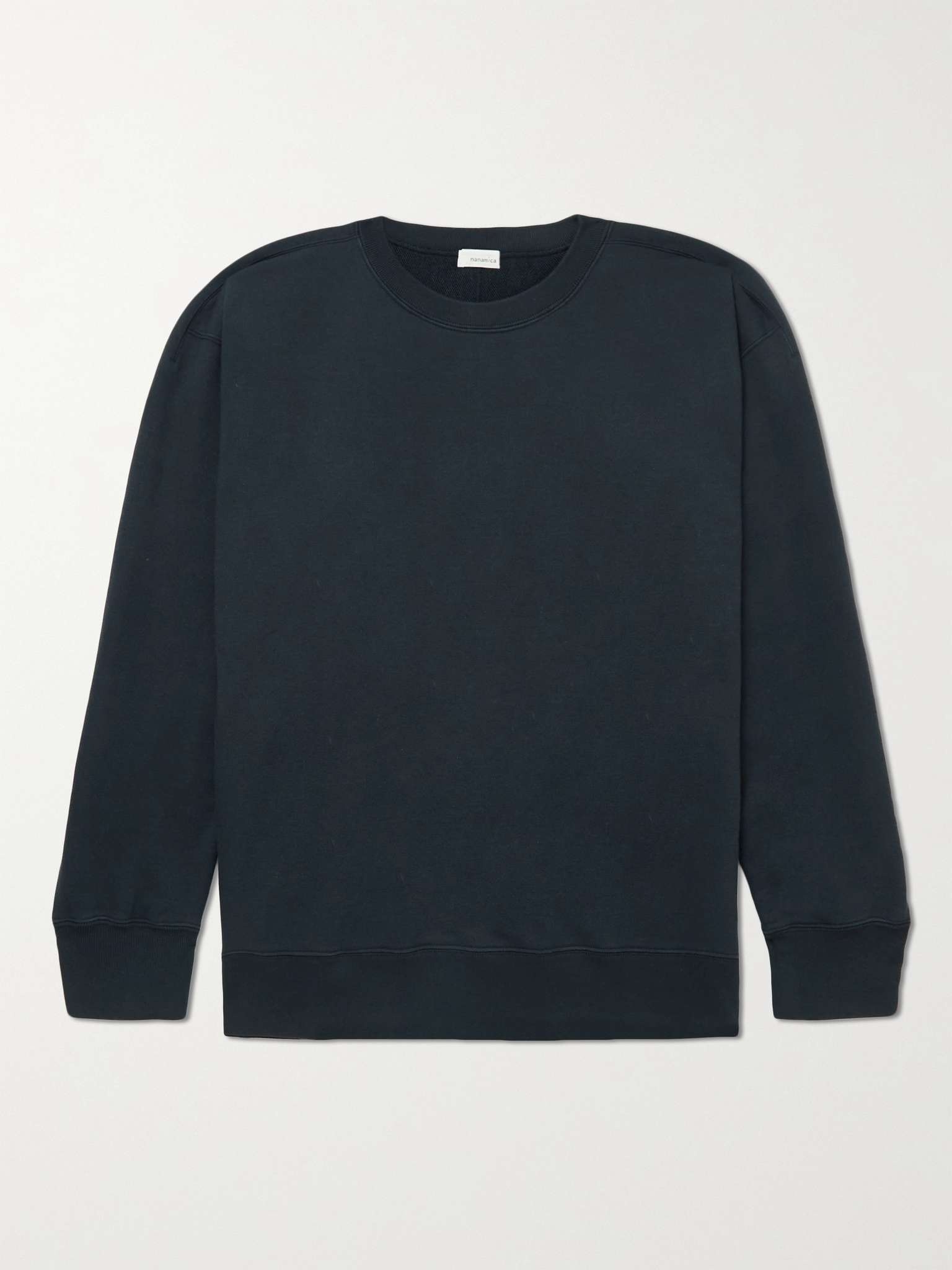 Cotton-Blend Jersey Sweatshirt - 1