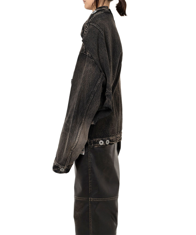 Reversed Front Denim Jacket 4