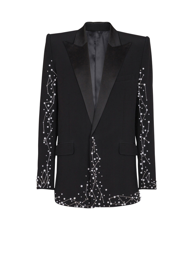 1-button jacket with Constellation embroidery 1