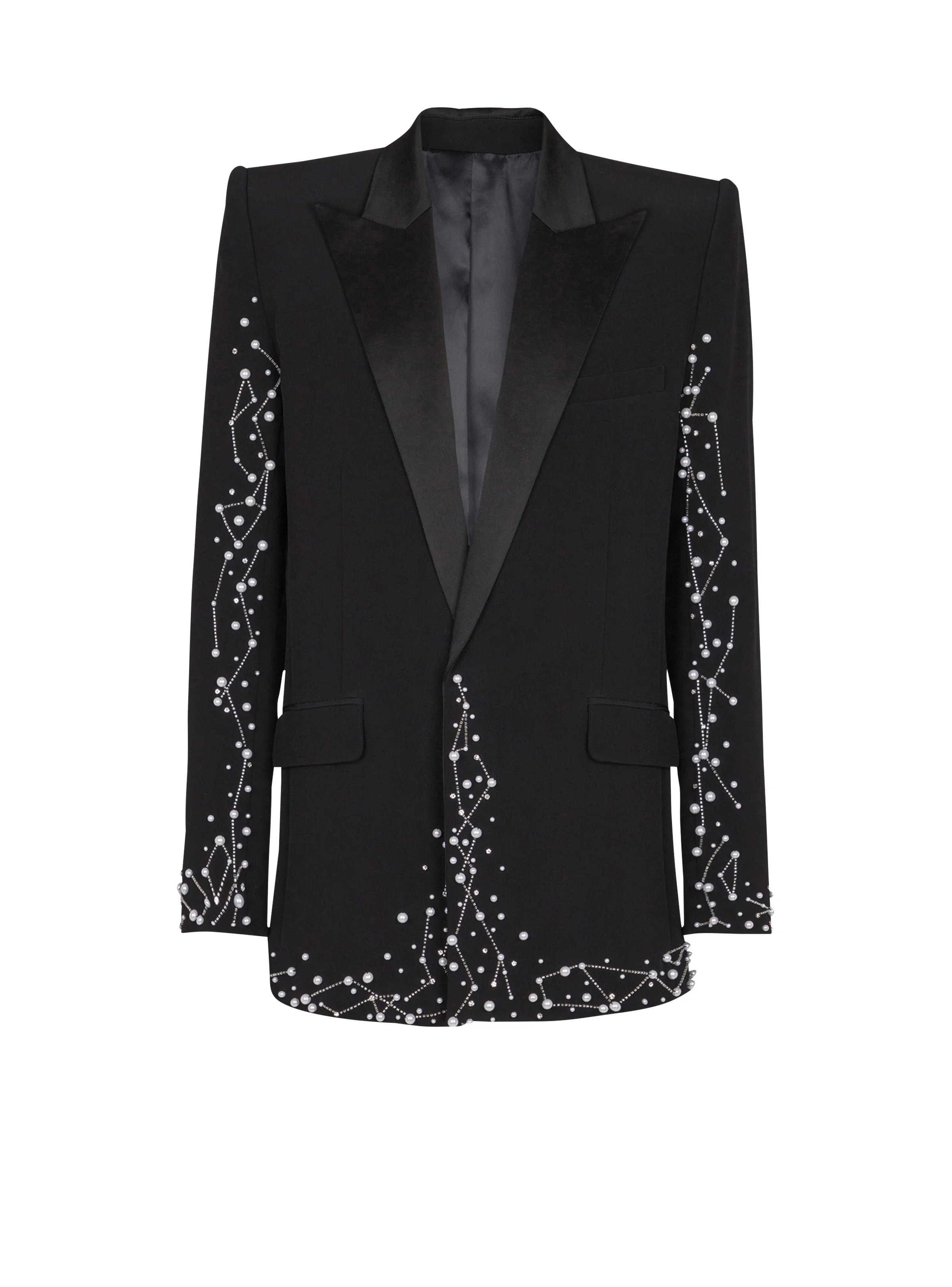 1-button jacket with Constellation embroidery - 1