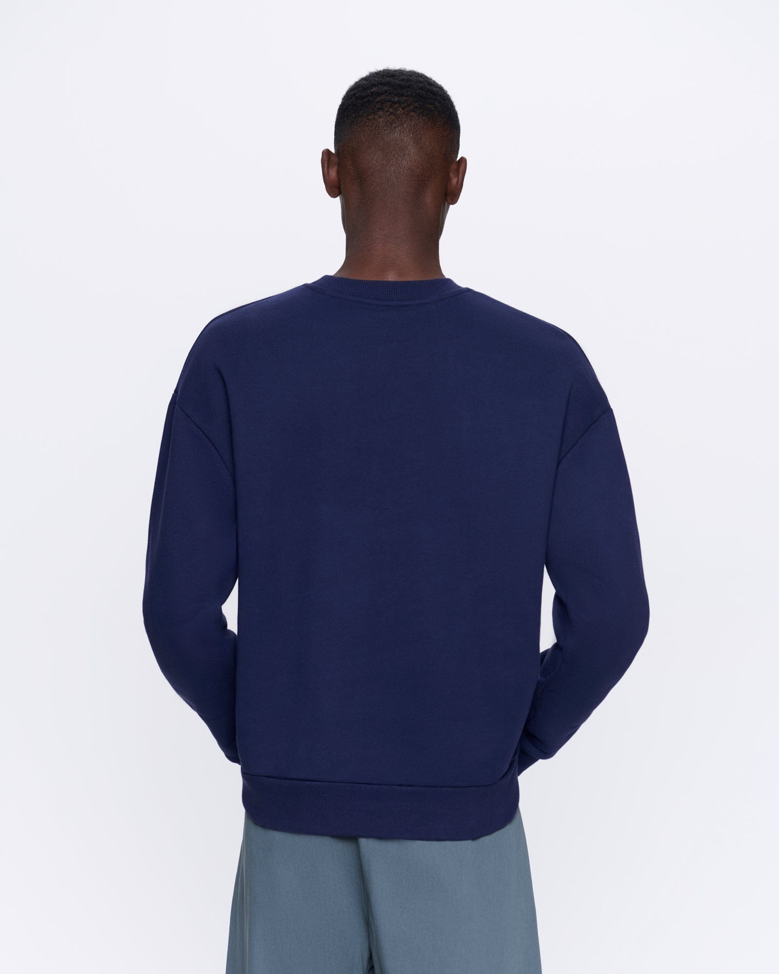 Mens 365 Heavyweight Sweatshirt - Navy Blue - 5