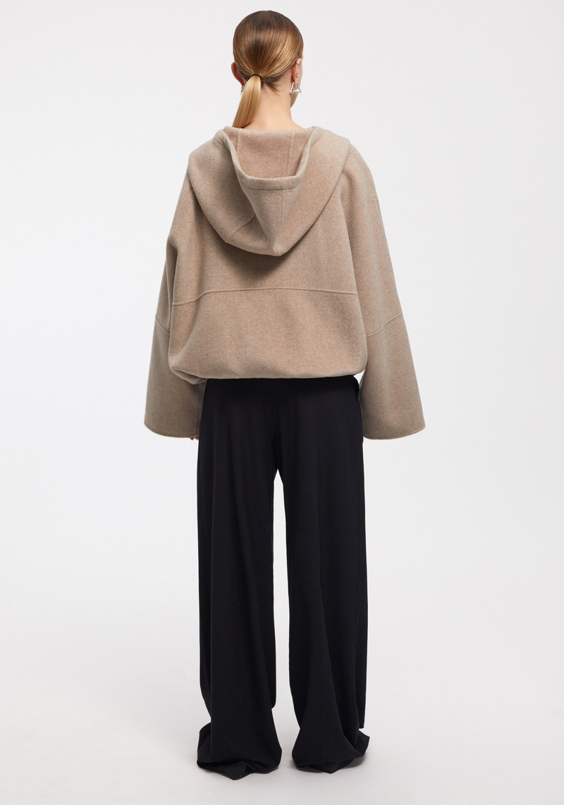 GEO Hooded wool jacket 4