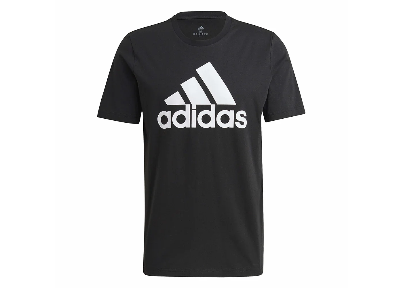 adidas Essentials Big Logo Tee Black/White - 1