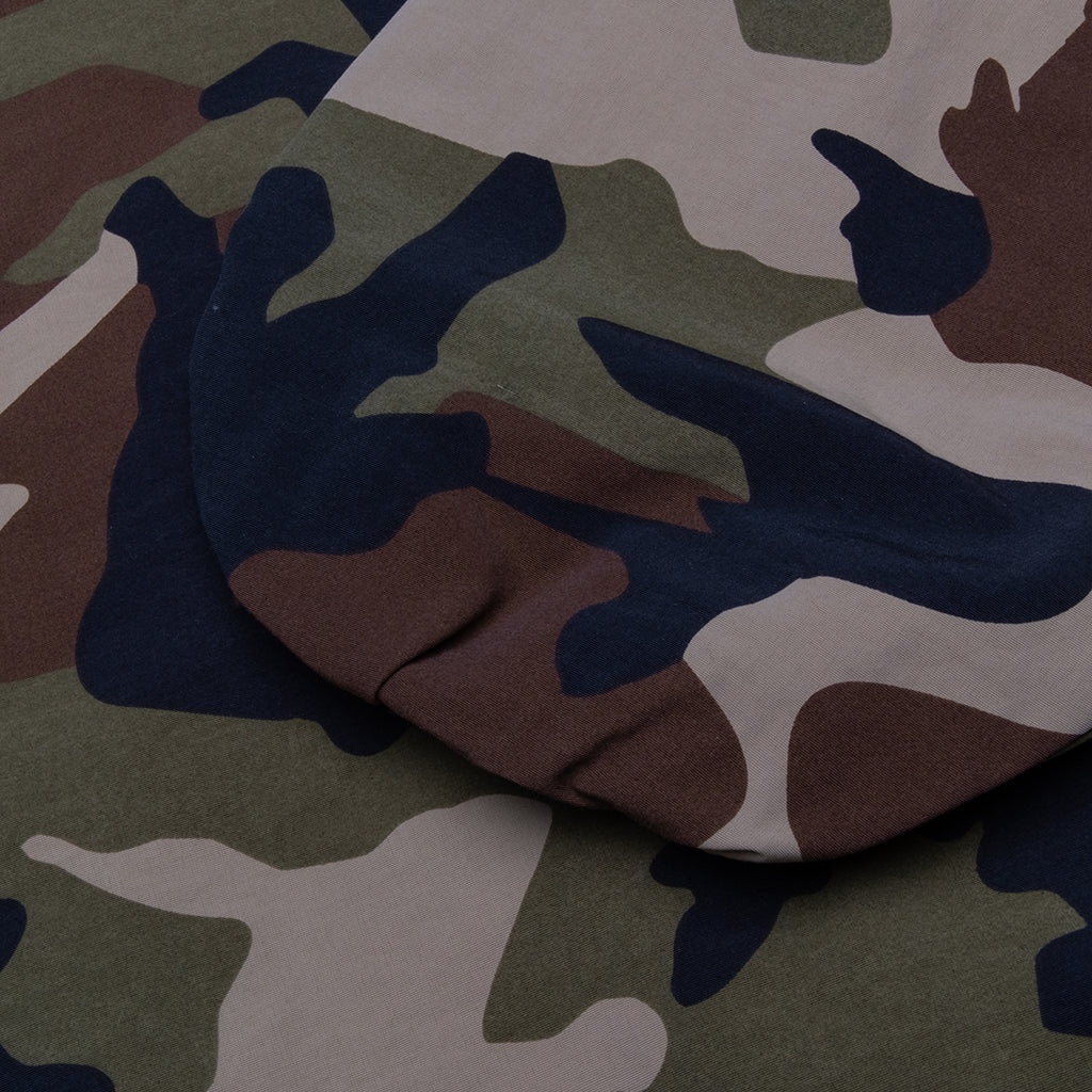 MILITARY NYLON HOODED ANORAK - WOODLAND CAMO - 3