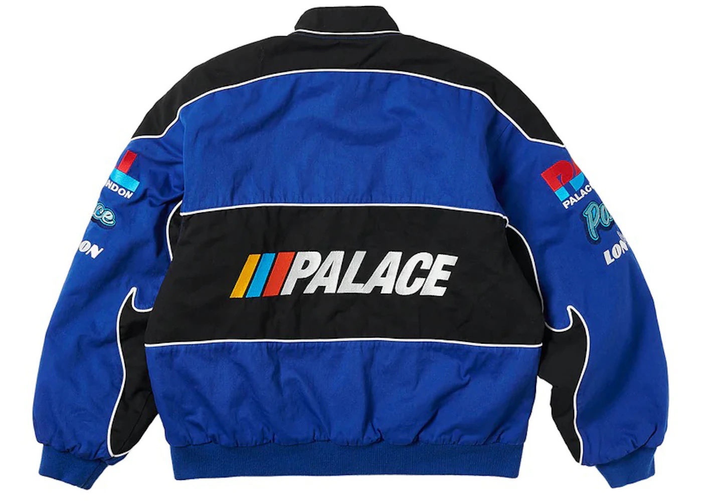Palace Fast Cotton Jacket Blue - 3