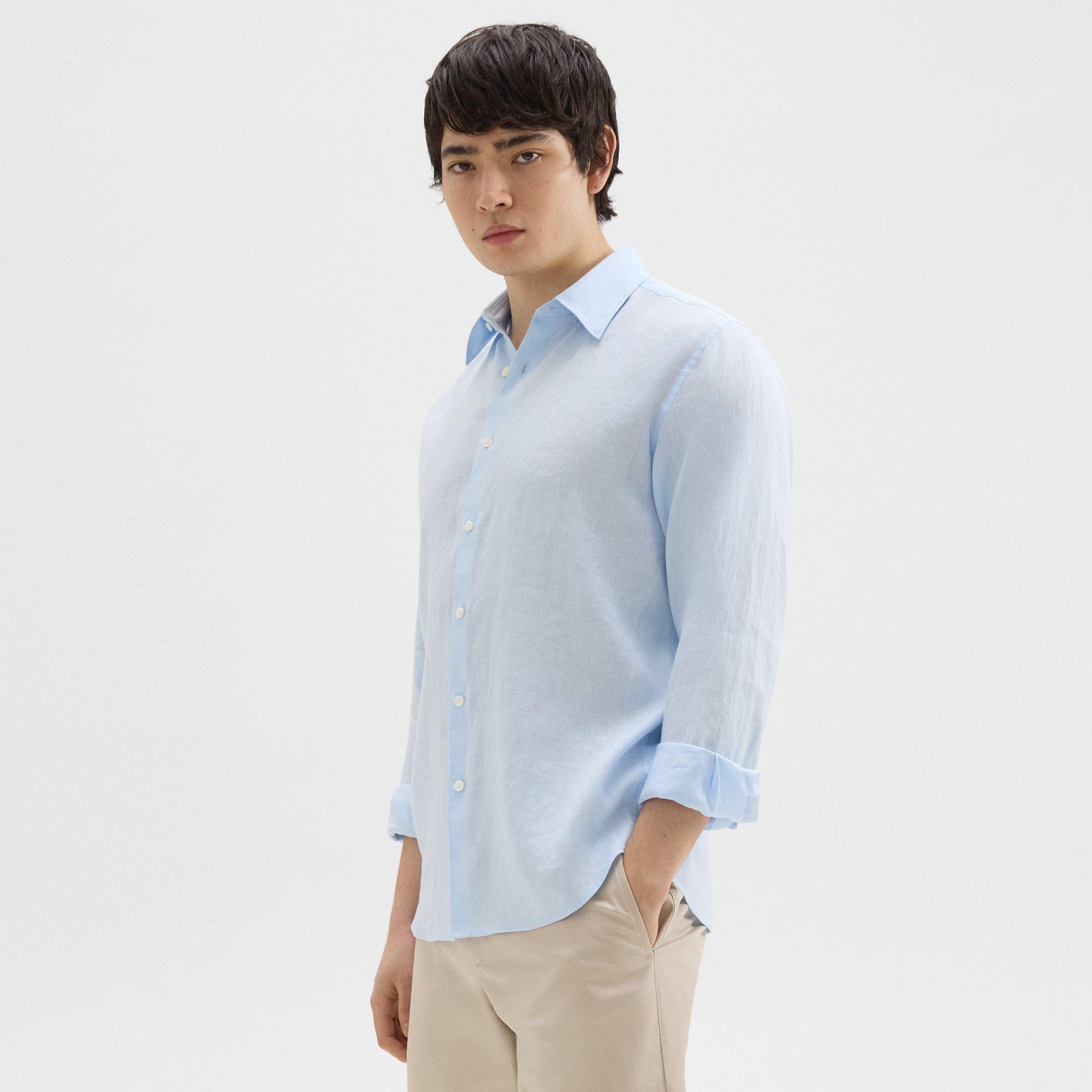 Irving Shirt in Relaxed Linen - 3